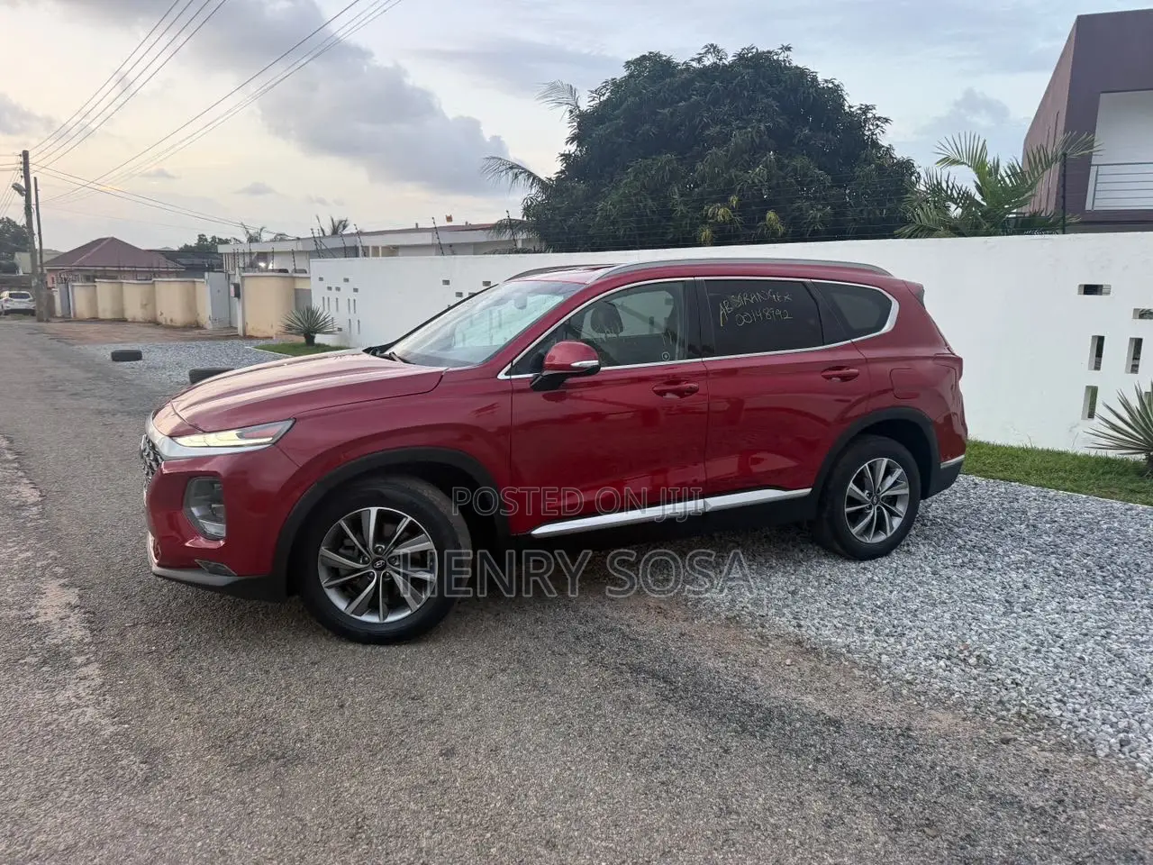 Hyundai Santa Fe Limited 2.0T AWD 2019 Burgundy