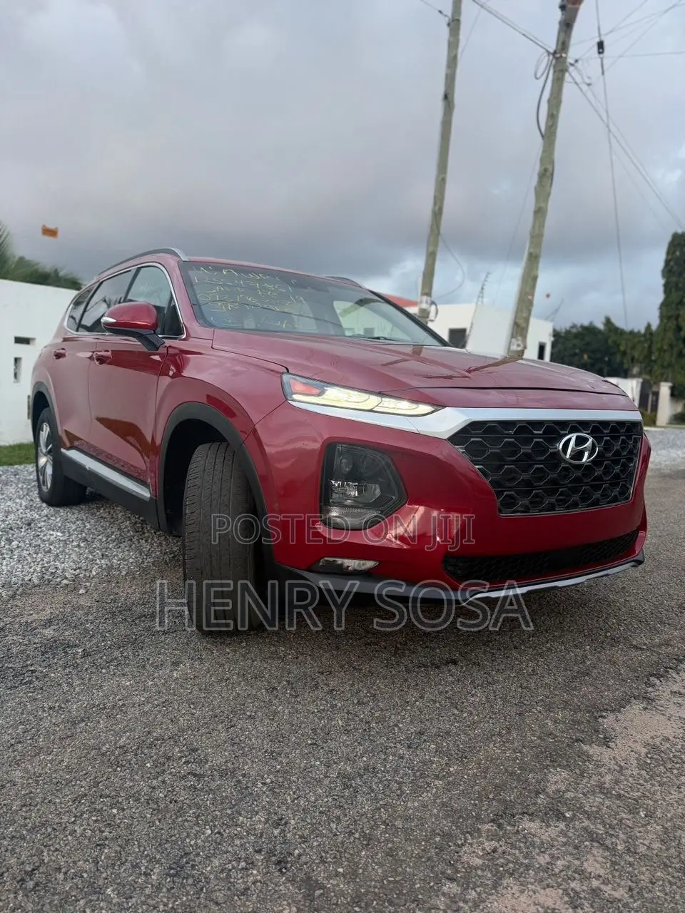 Hyundai Santa Fe Limited 2.0T AWD 2019 Burgundy