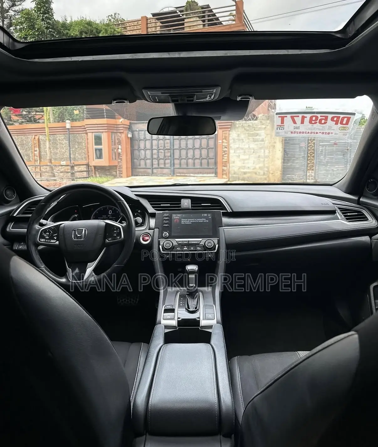Honda Civic Sport Sedan 2020 Black
