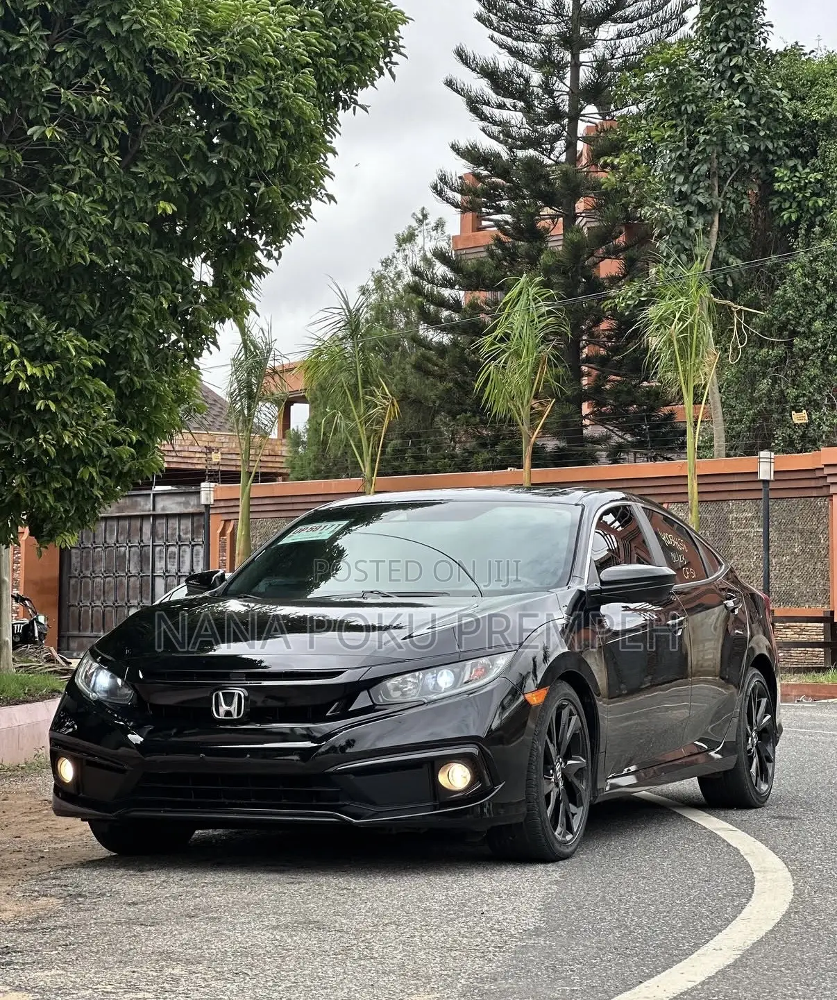 Honda Civic Sport Sedan 2020 Black