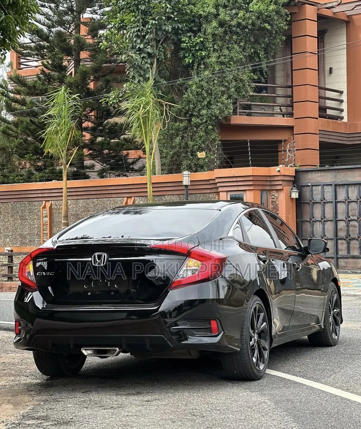 Honda Civic Sport Sedan 2020 Black