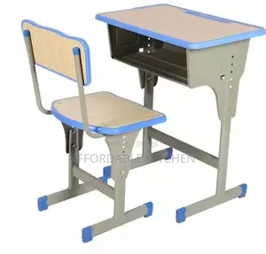 Metalic Study Table and Chair