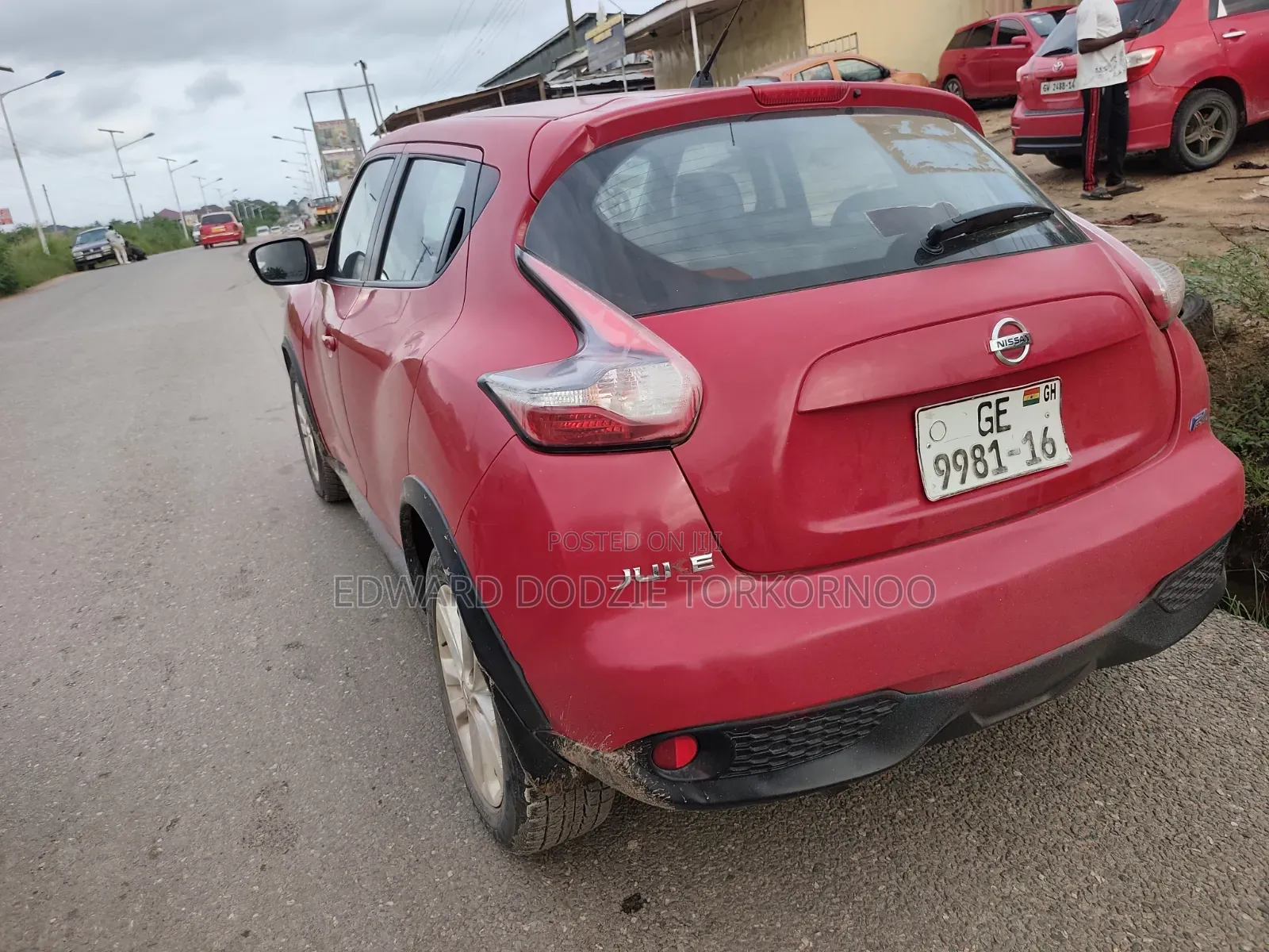Nissan Juke 2016 Red