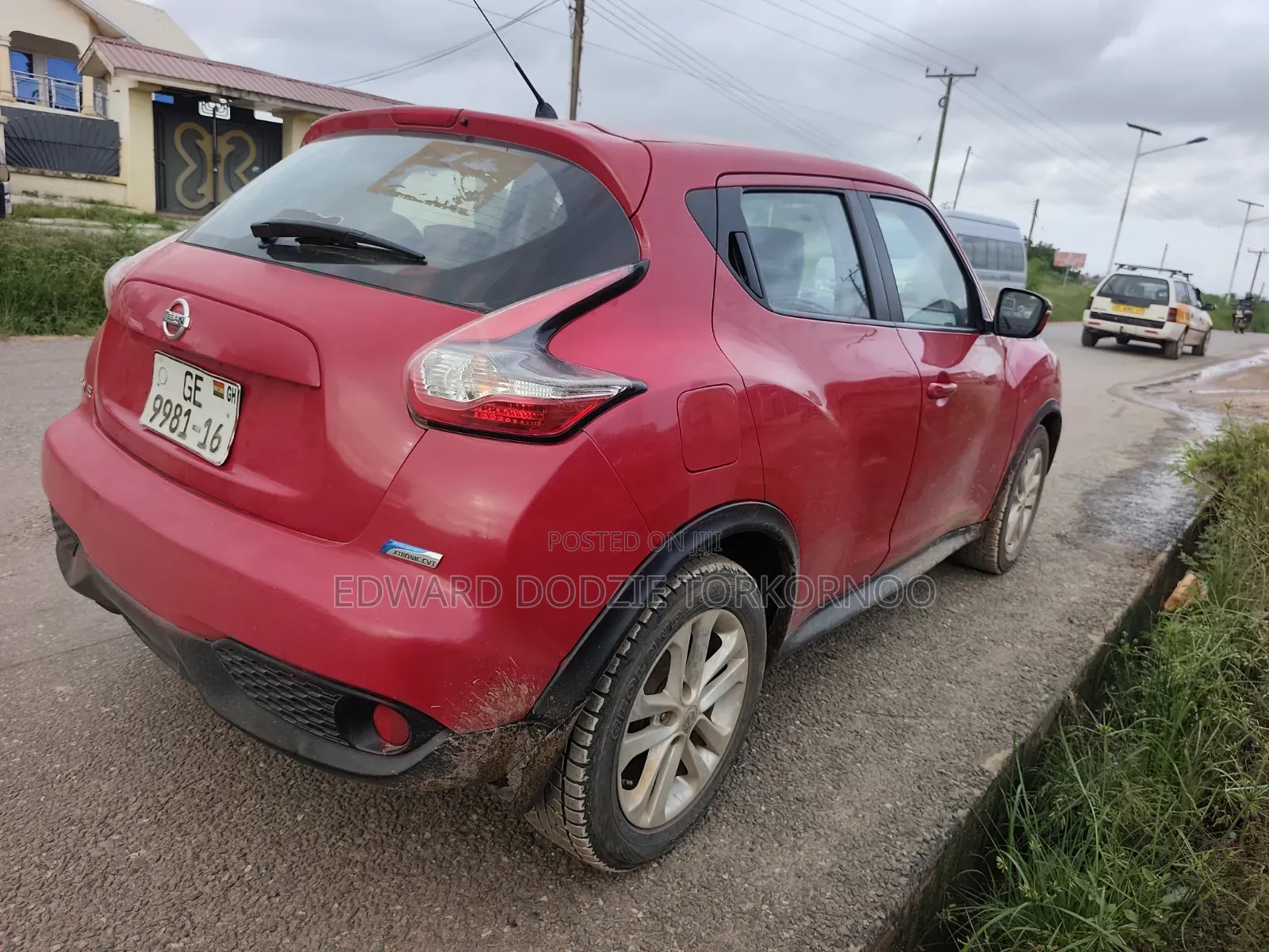 Nissan Juke 2016 Red