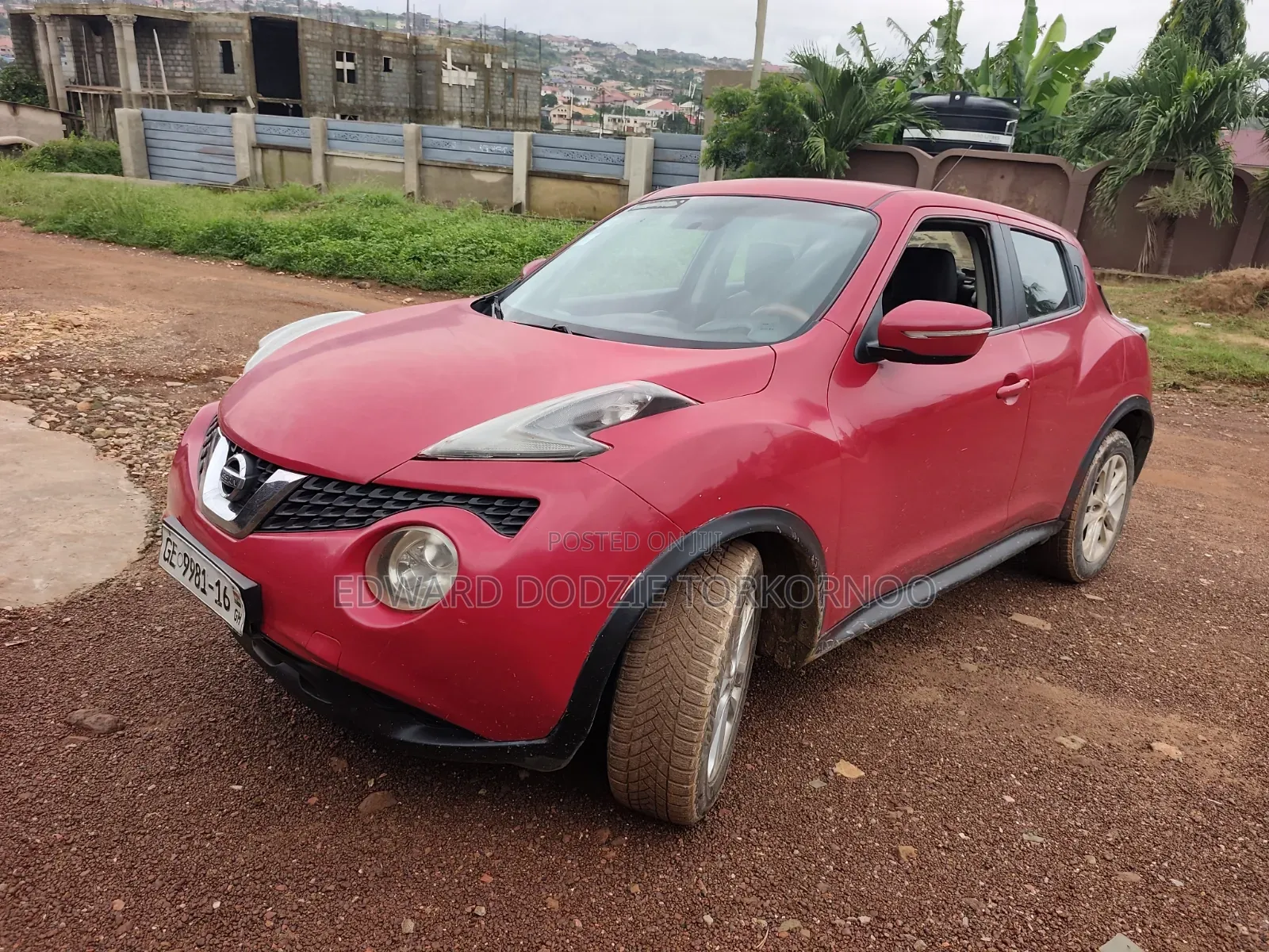 Nissan Juke 2016 Red