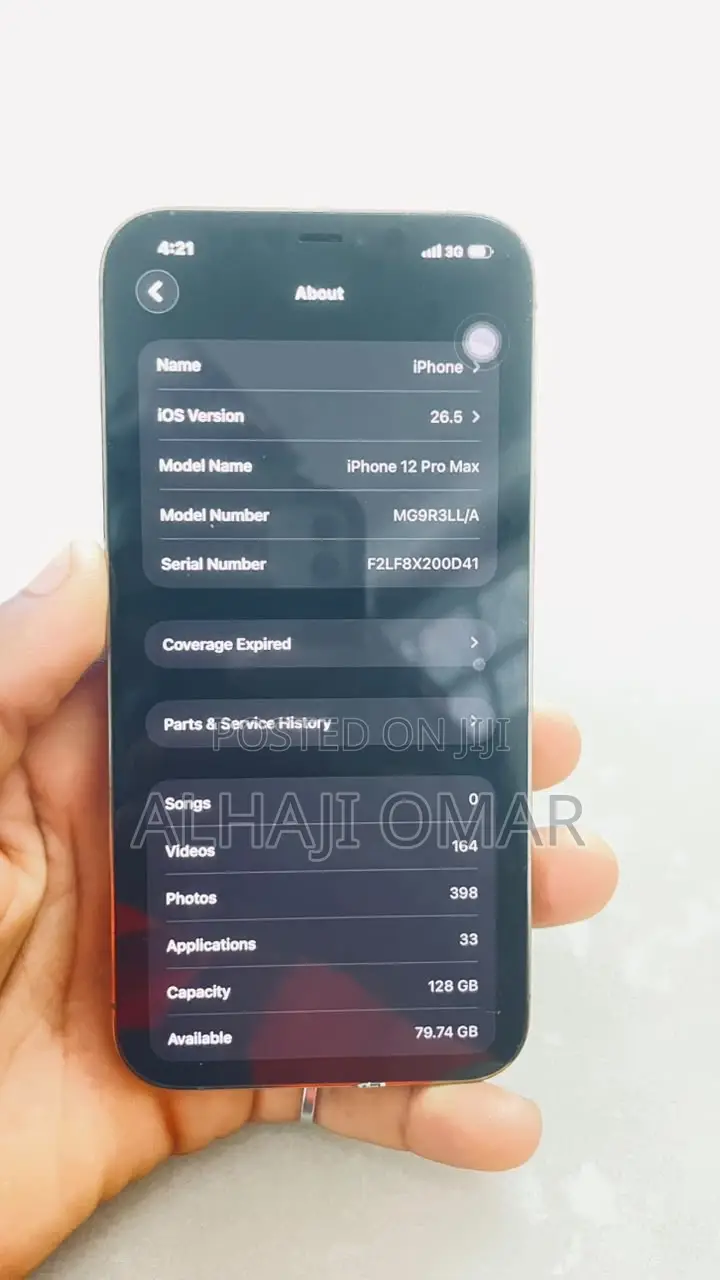 Apple iPhone 12 Pro Max 128 GB Gold
