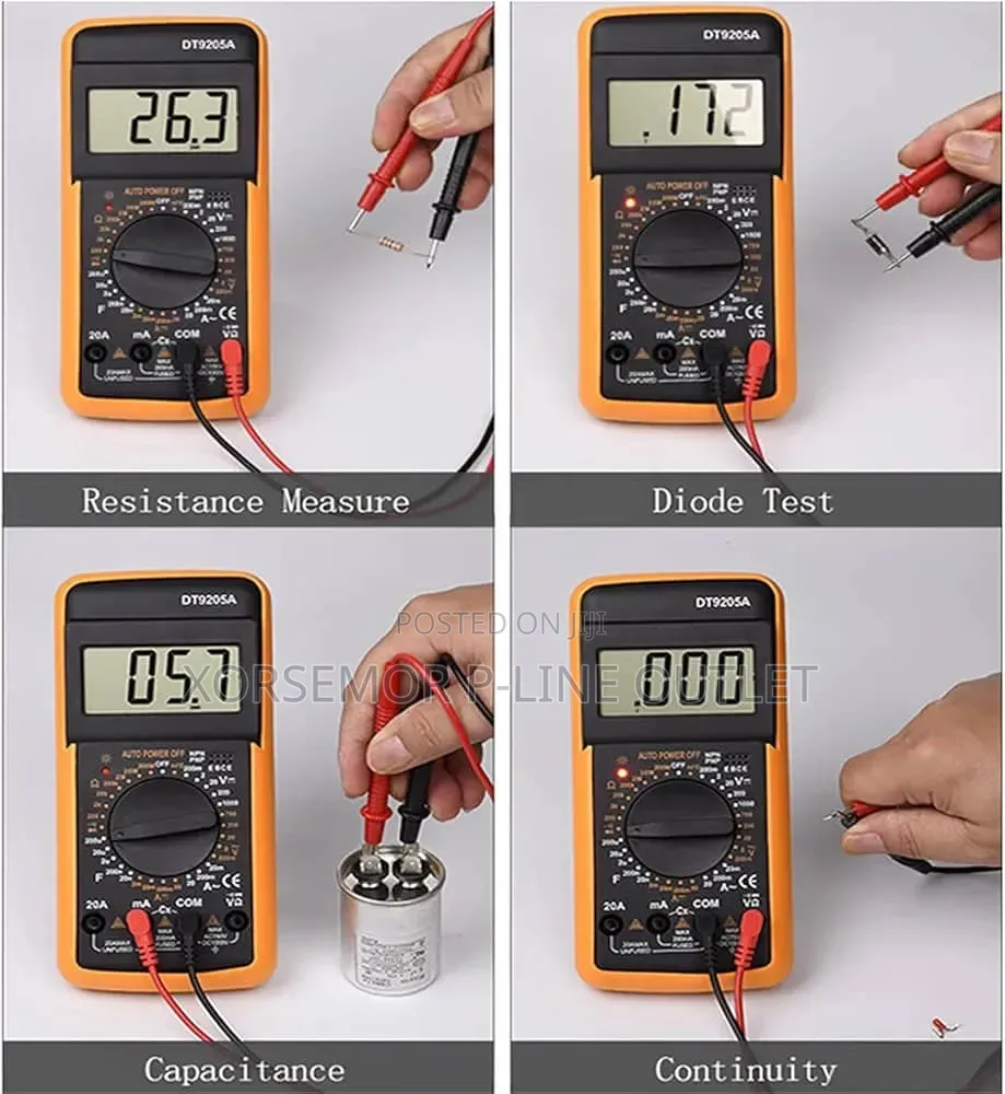 Digital Multimeter Dt-9205a