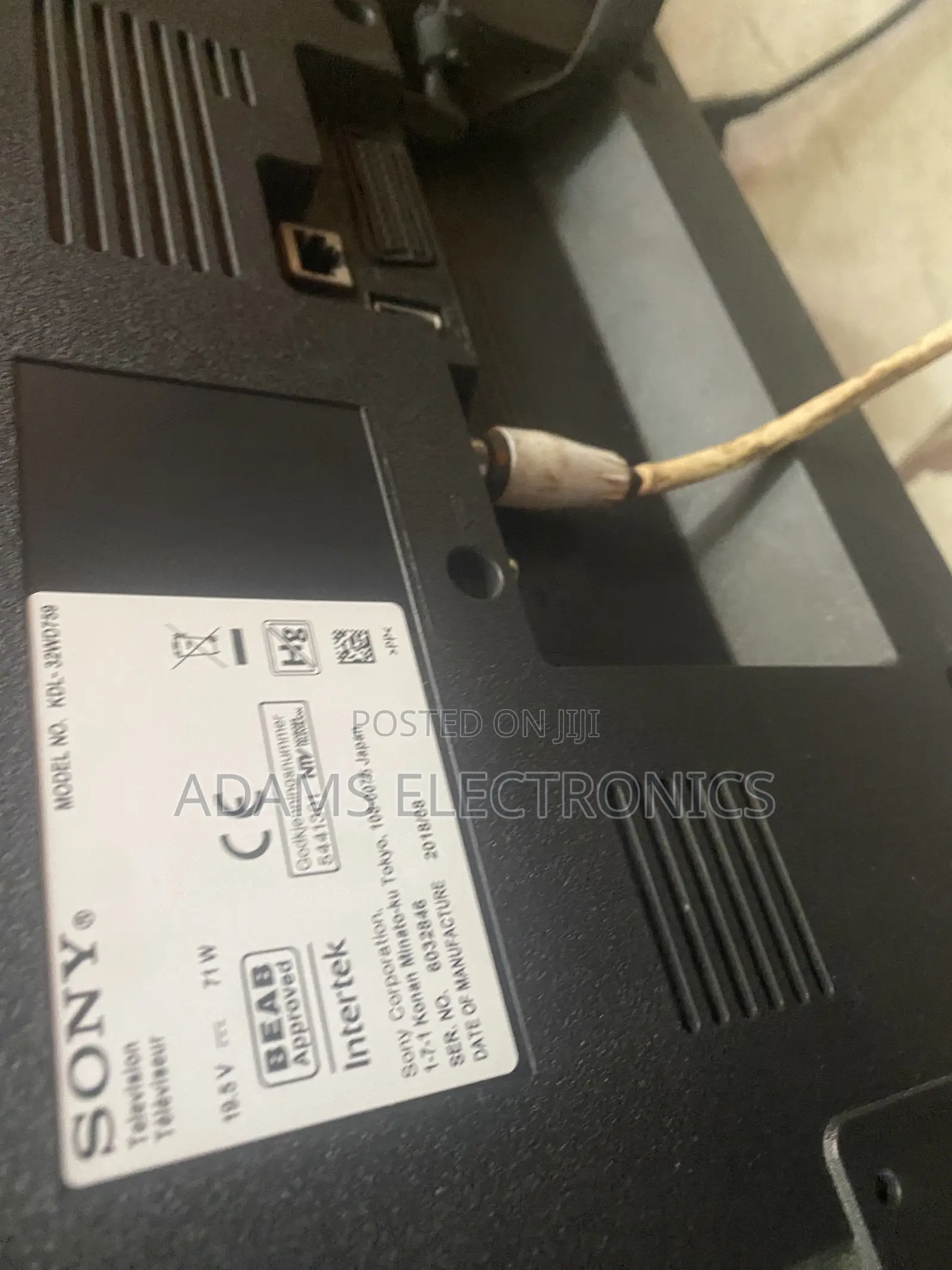 A Very Nice Home Use Sony Bravia Smart 49 Inches Tv for Sale