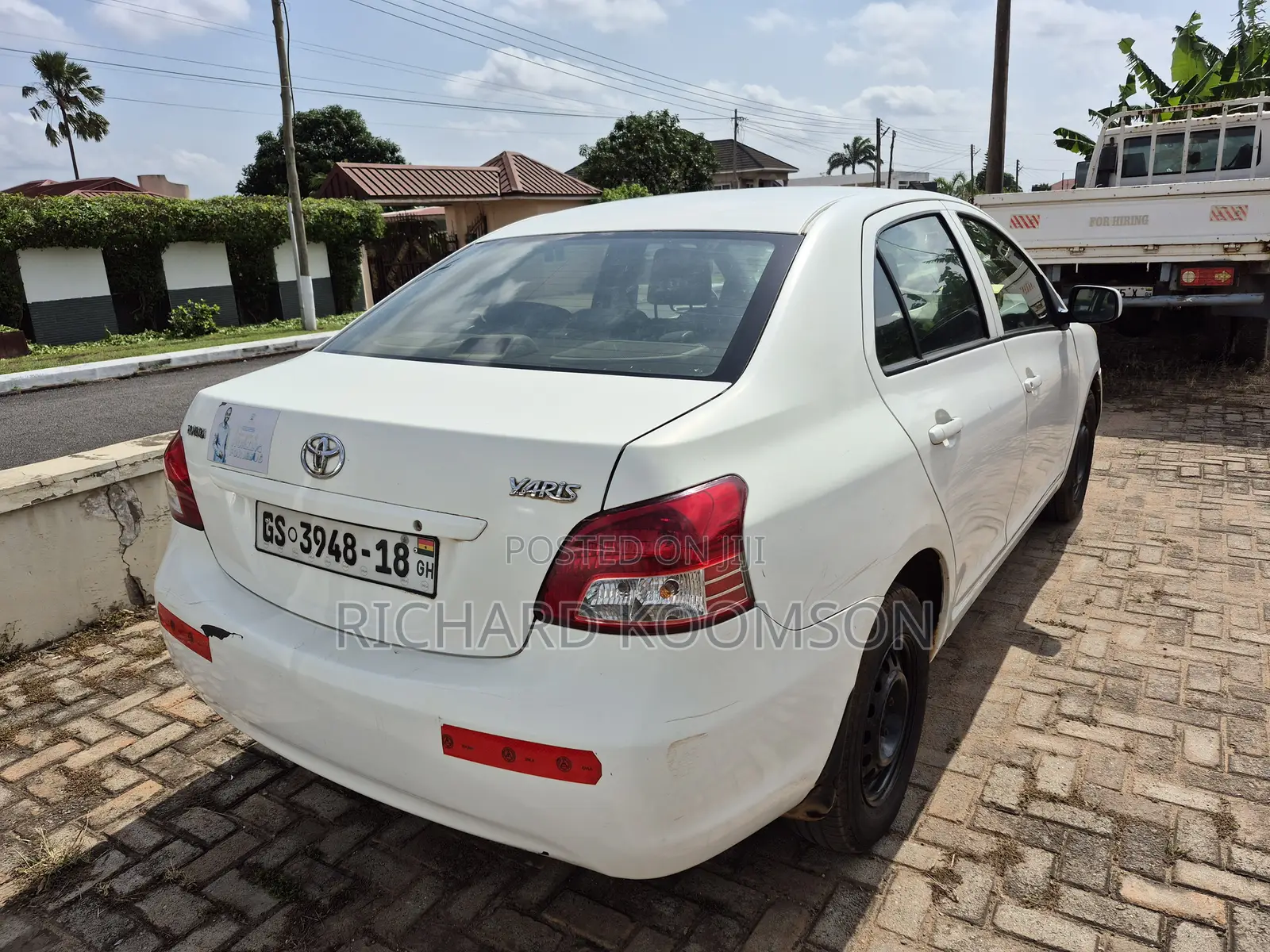 Toyota Yaris 2008 White