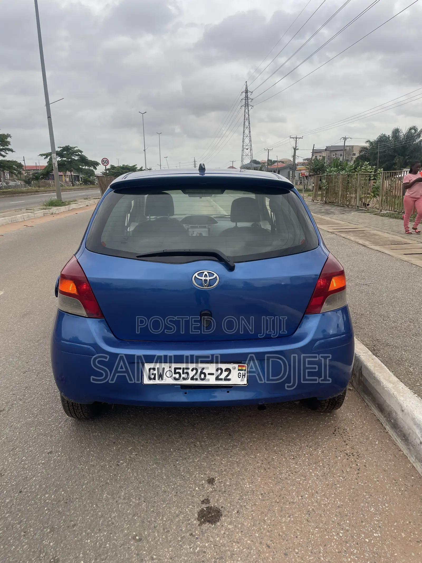 Toyota Vitz 2010 Blue