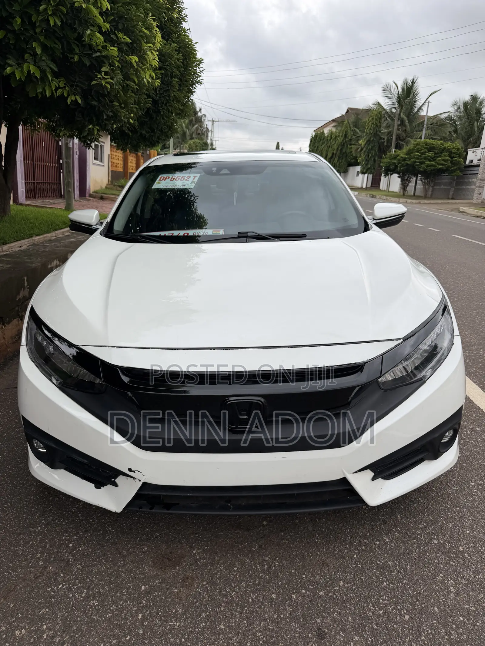 Honda Civic Touring Sedan 2018 White