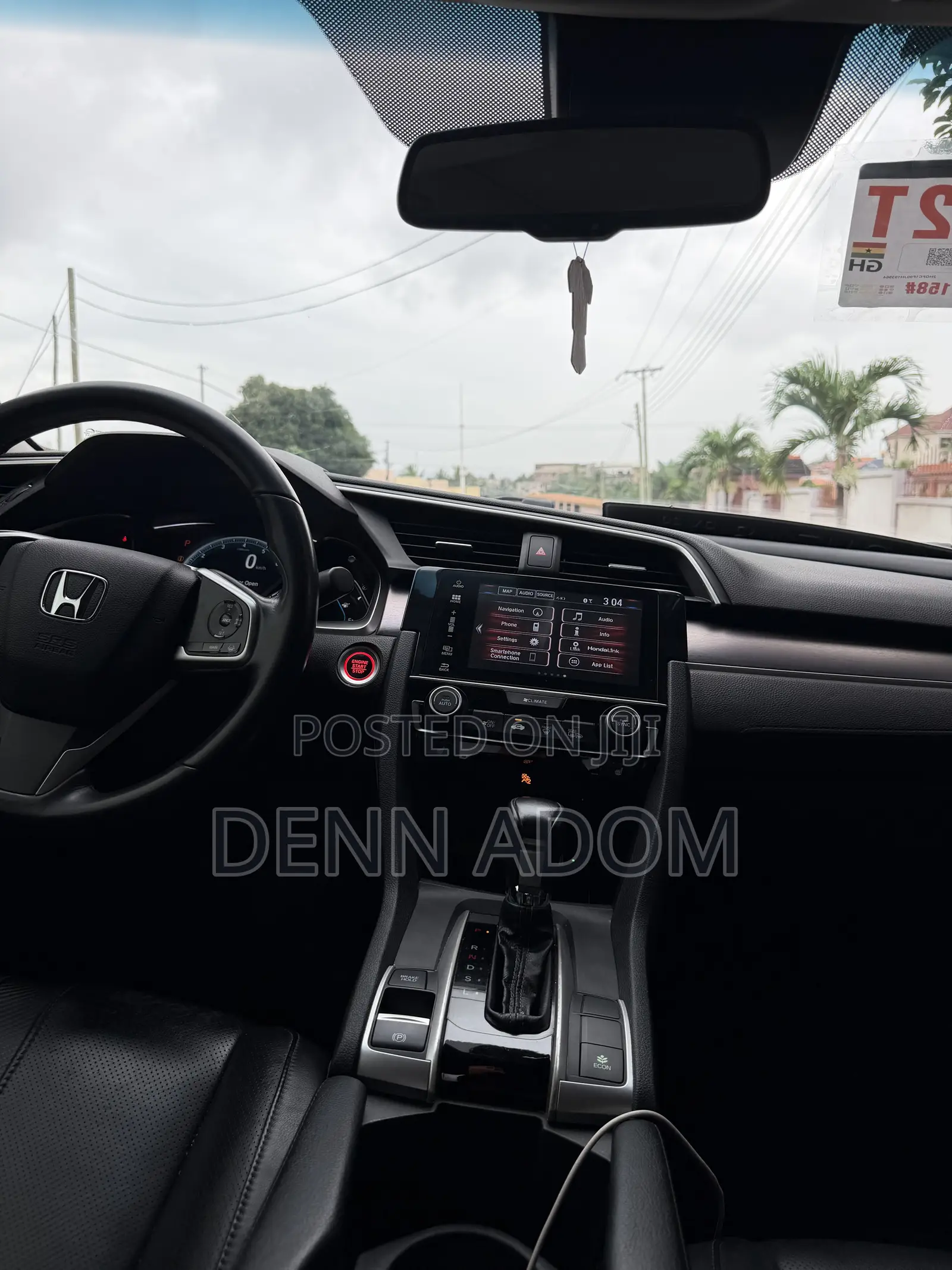 Honda Civic Touring Sedan 2018 White