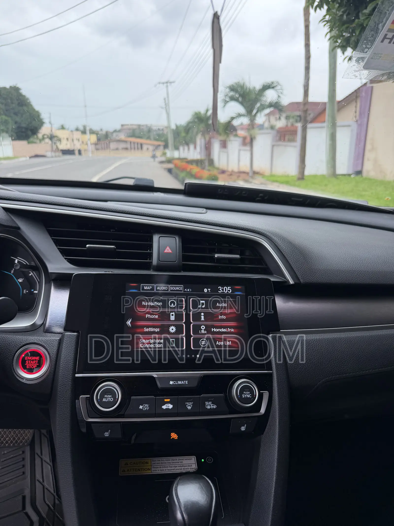 Honda Civic Touring Sedan 2018 White