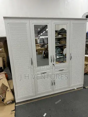 Four Doors Wooden Wardrobe (+4)