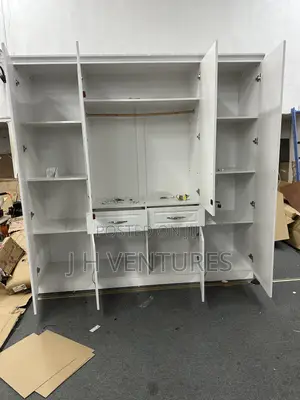 Four Doors Wooden Wardrobe (+4)