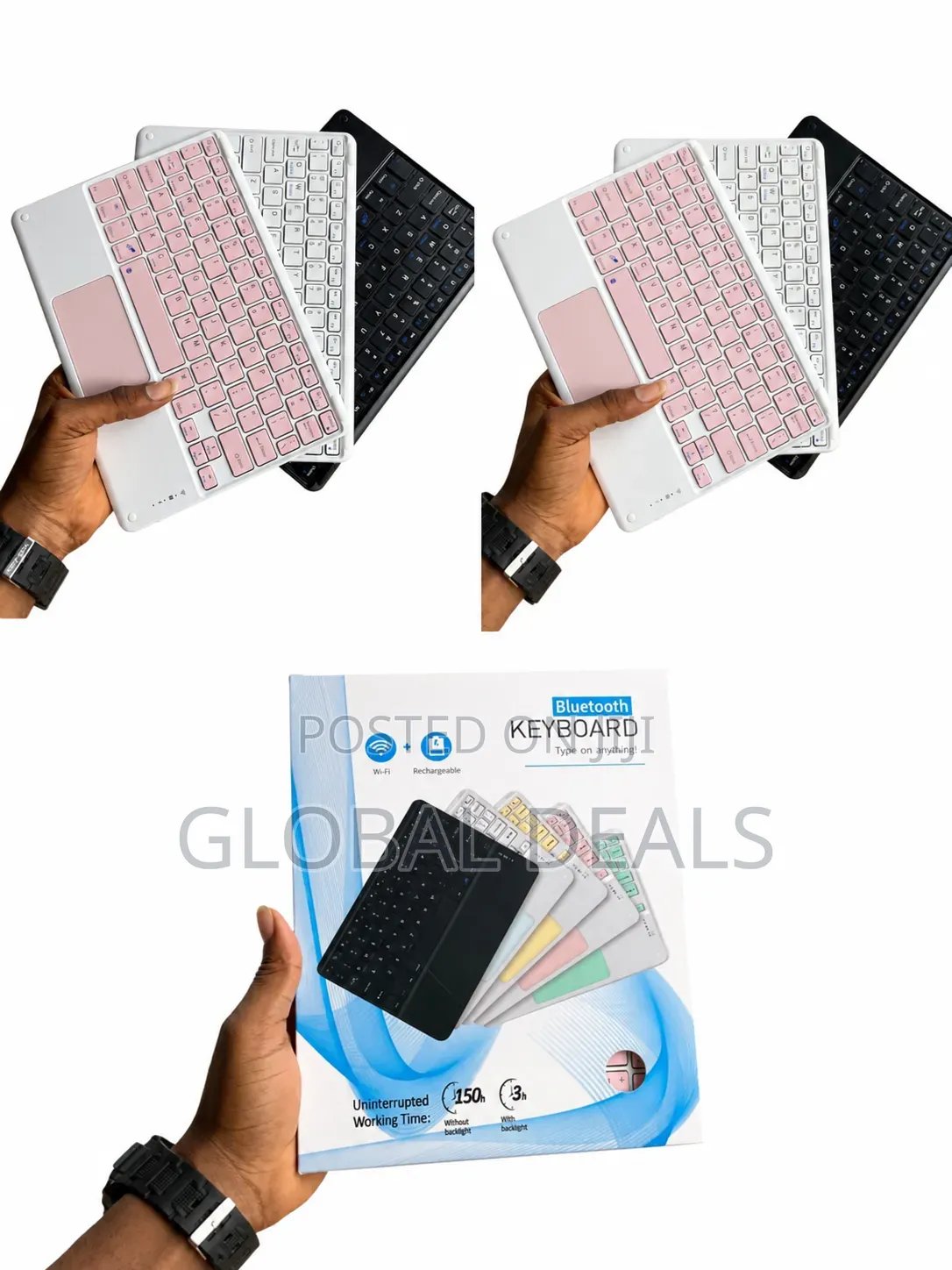 Rechargeable Wireless Keyboard for iPads. Brand New