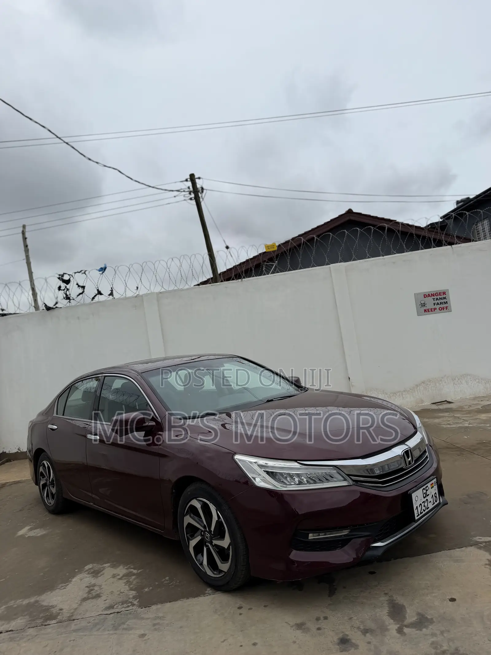 Honda Accord 2014 Red