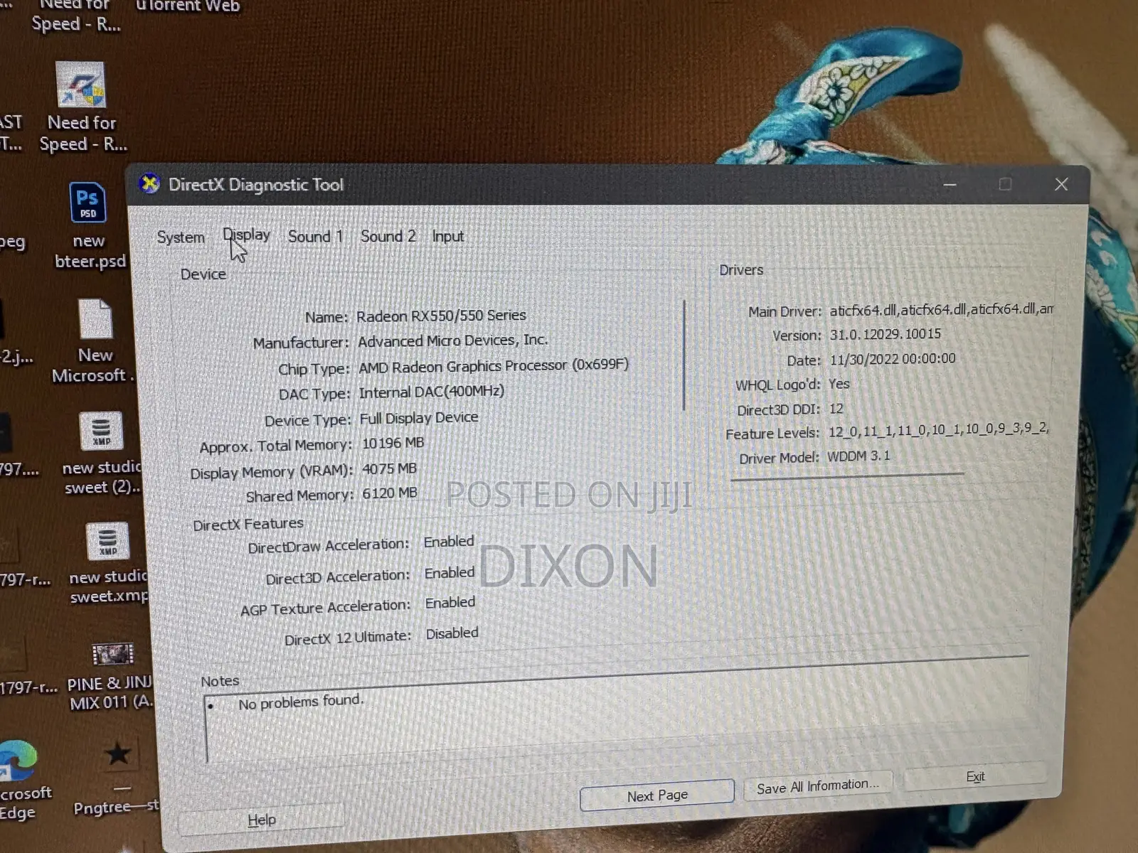 Desktop Computer Dell OptiPlex 3020 12GB Intel Core i5 SSD 512GB