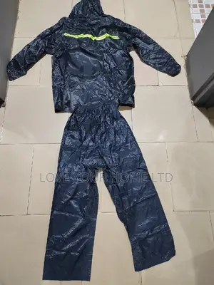 Raincoat Suit With Reflective Strip – Top & Down Rainwear