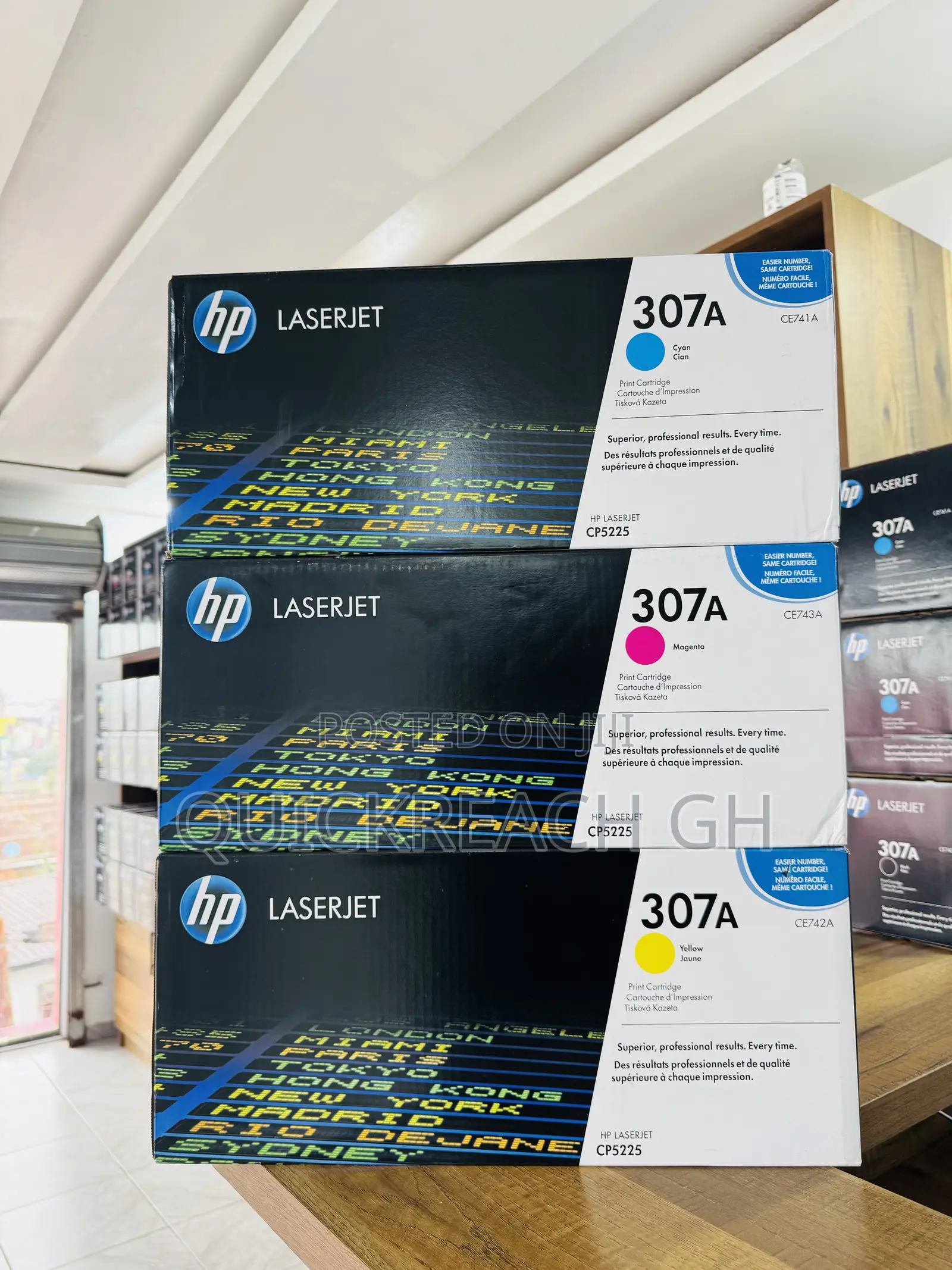 Hp 307a Genuine Toner Color