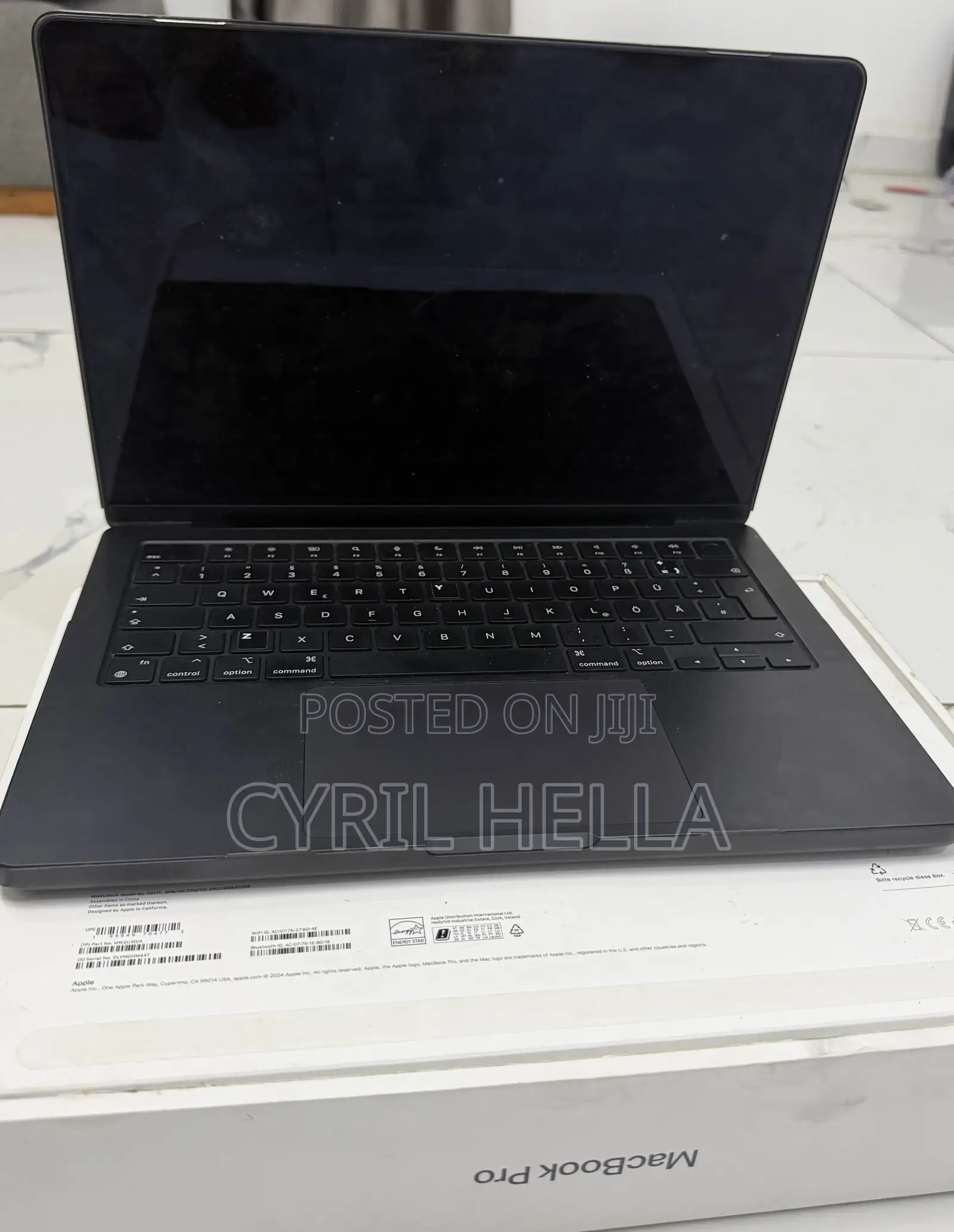 Laptop Apple MacBook Pro 16GB Apple M4 SSD 512GB