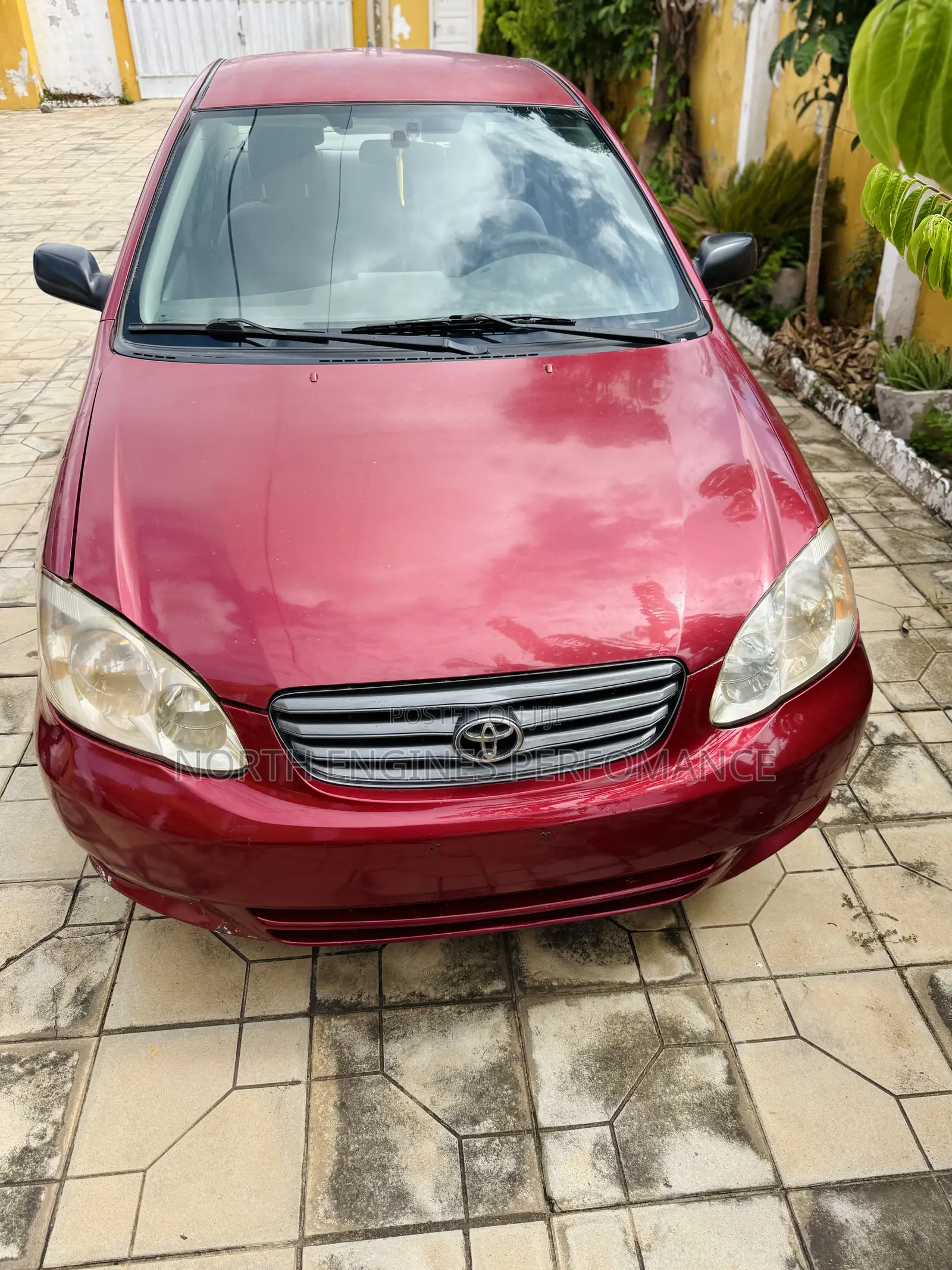 Toyota Corolla 2008 Red