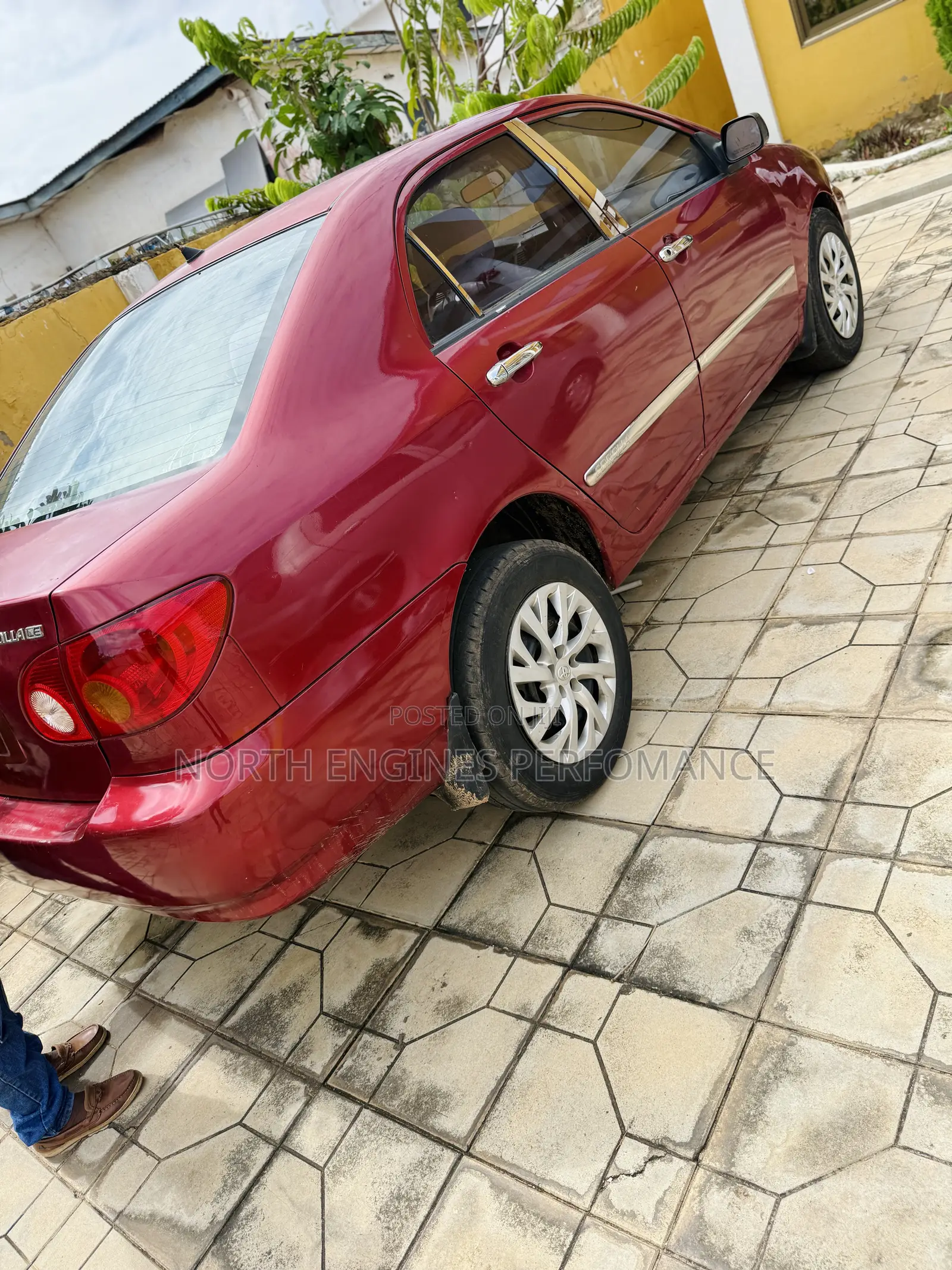 Toyota Corolla 2008 Red