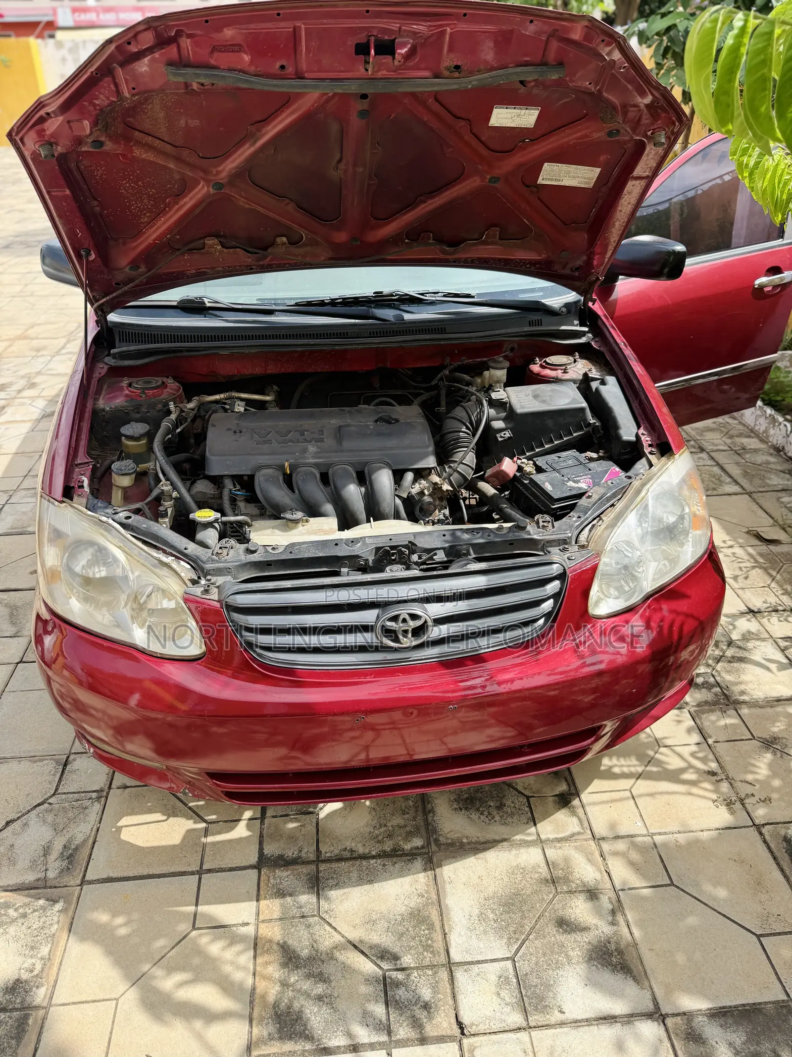Toyota Corolla 2008 Red