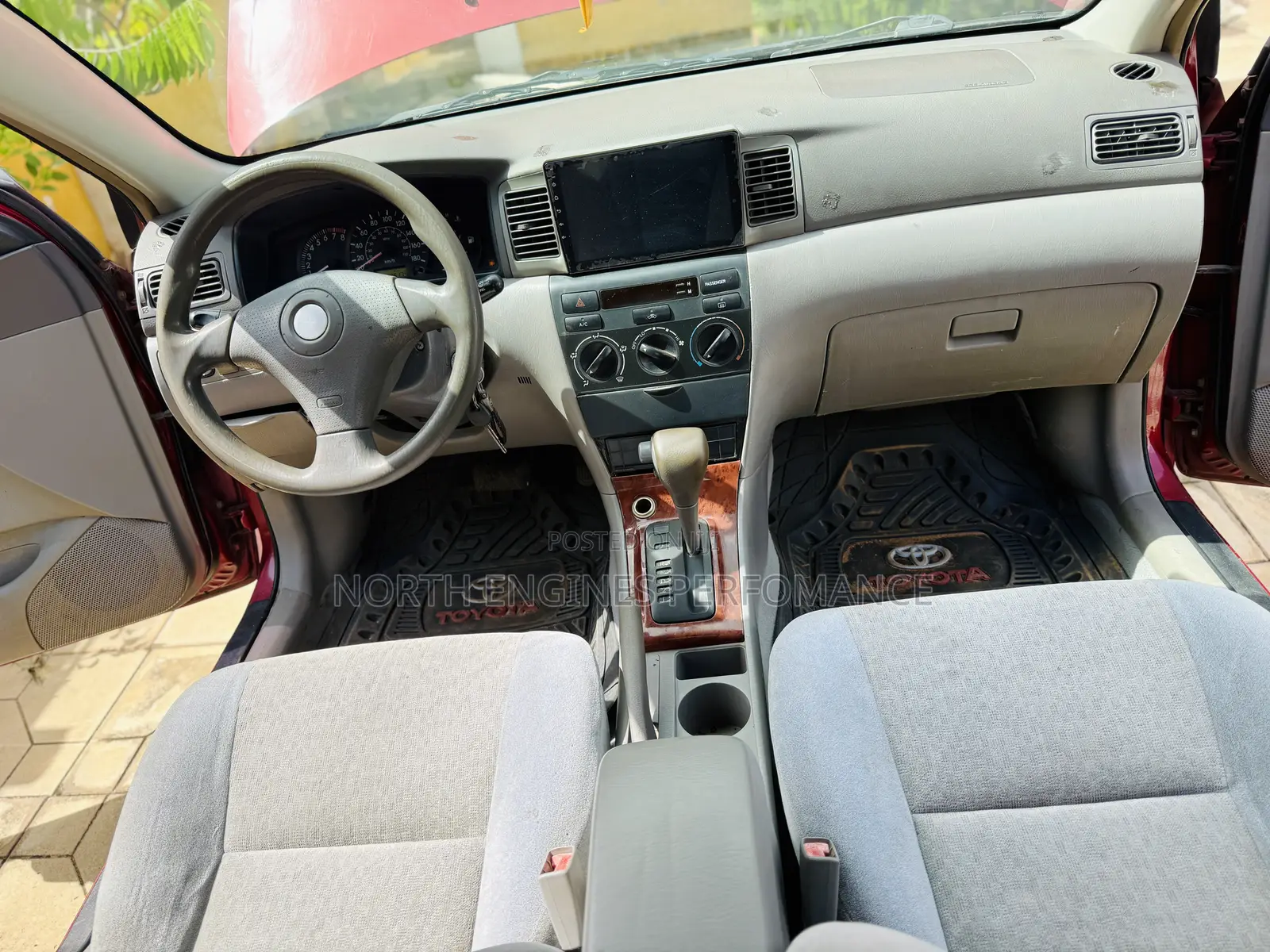 Toyota Corolla 2008 Red