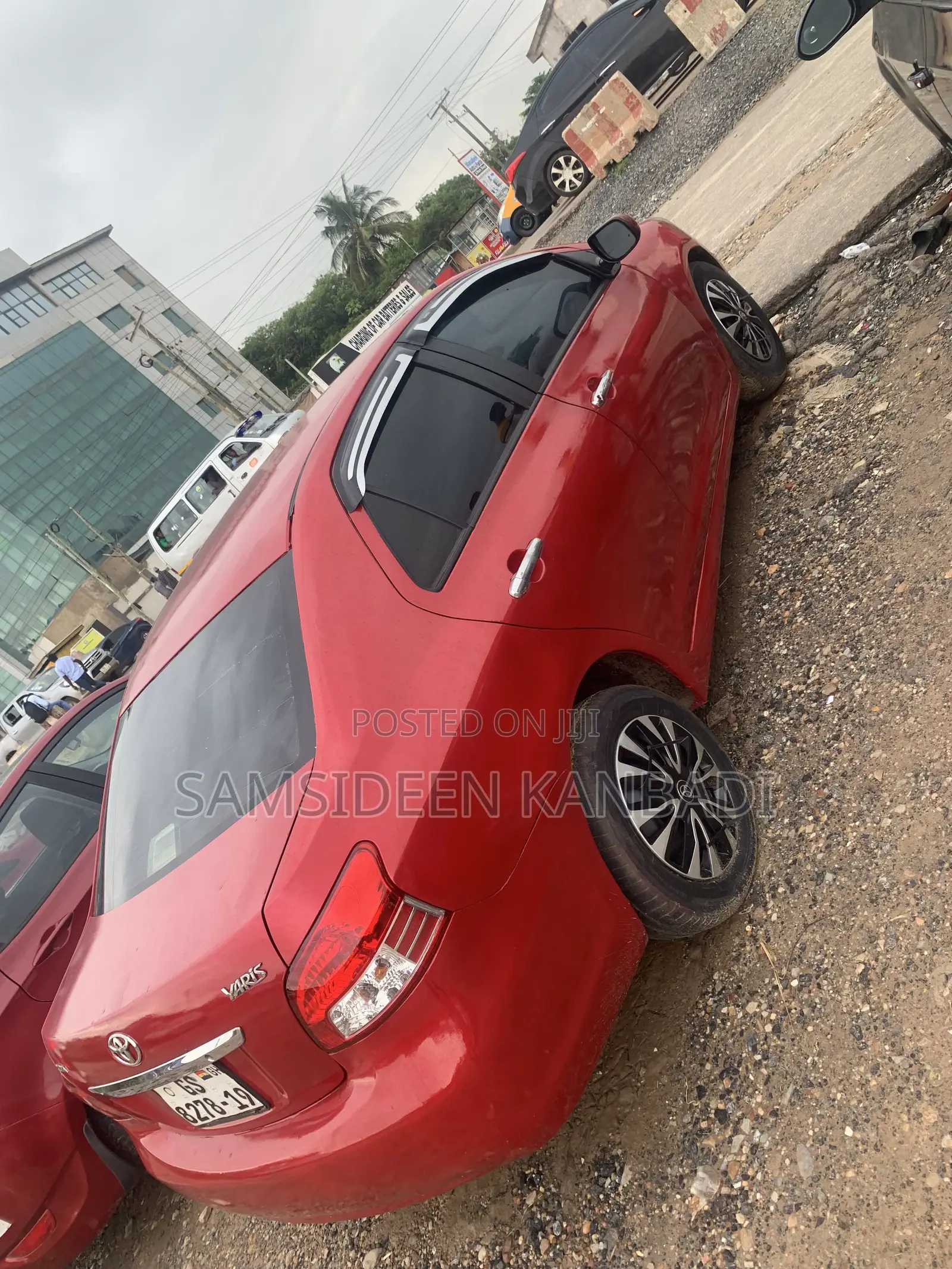 Toyota Yaris 2009 Red