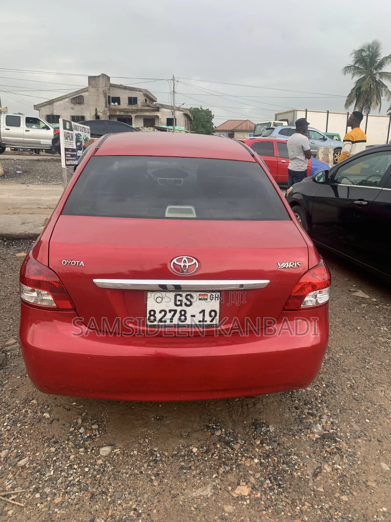 Toyota Yaris 2009 Red