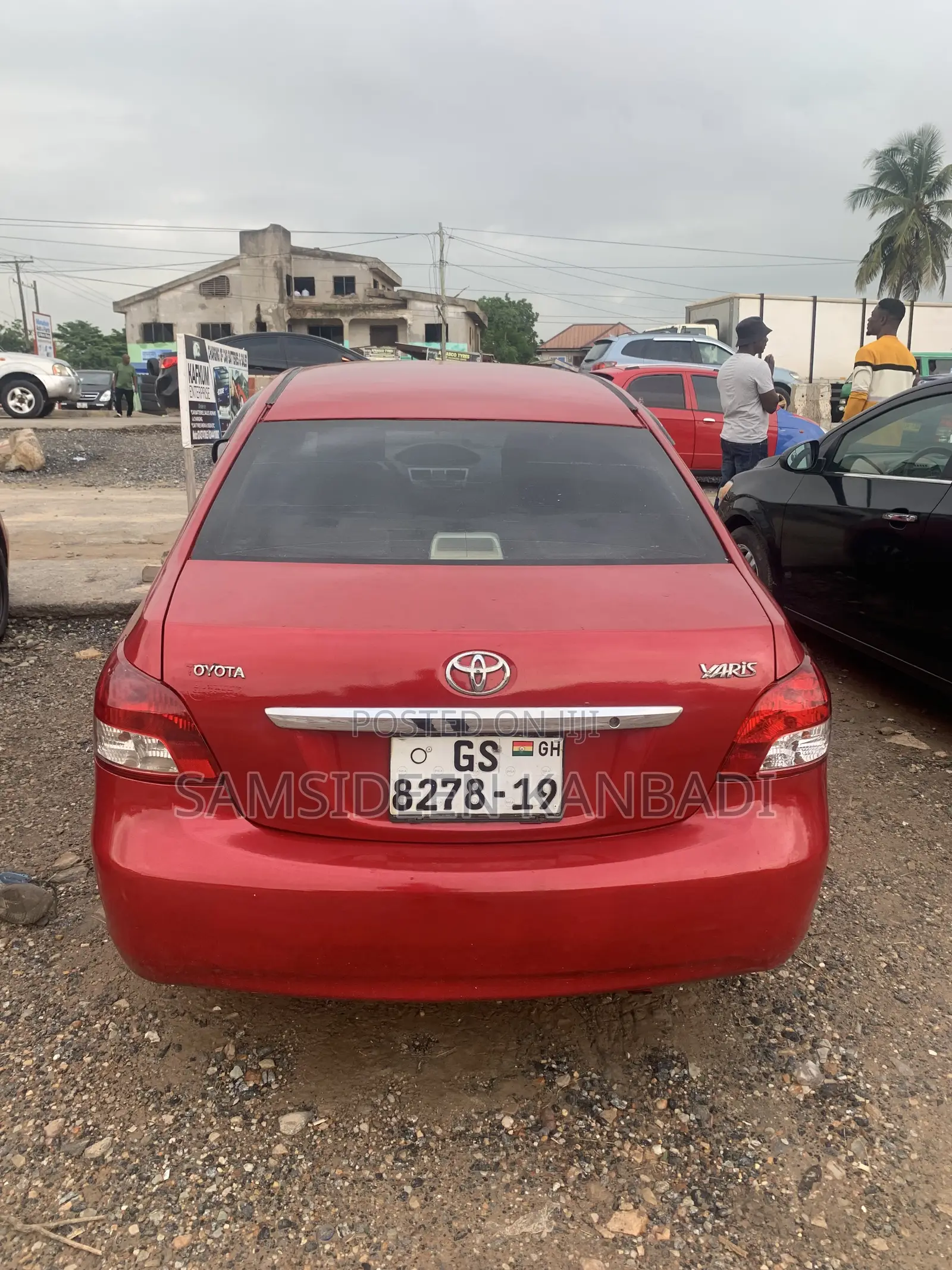Toyota Yaris 2009 Red