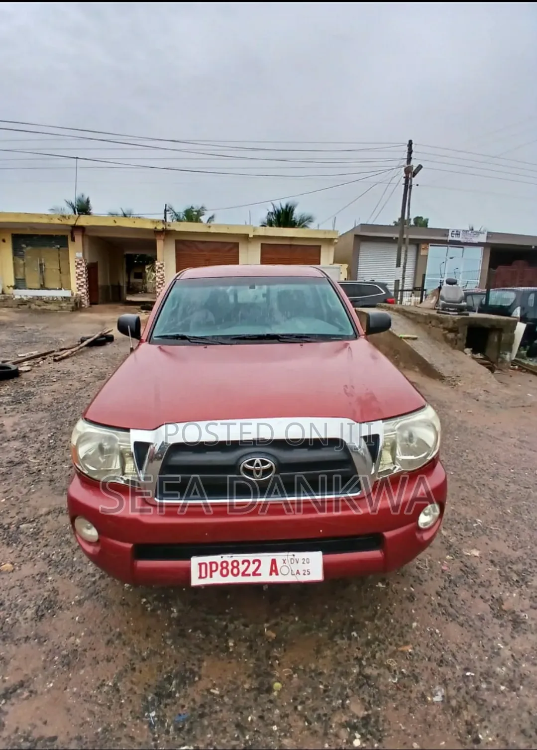 Toyota Tacoma 2007 Red