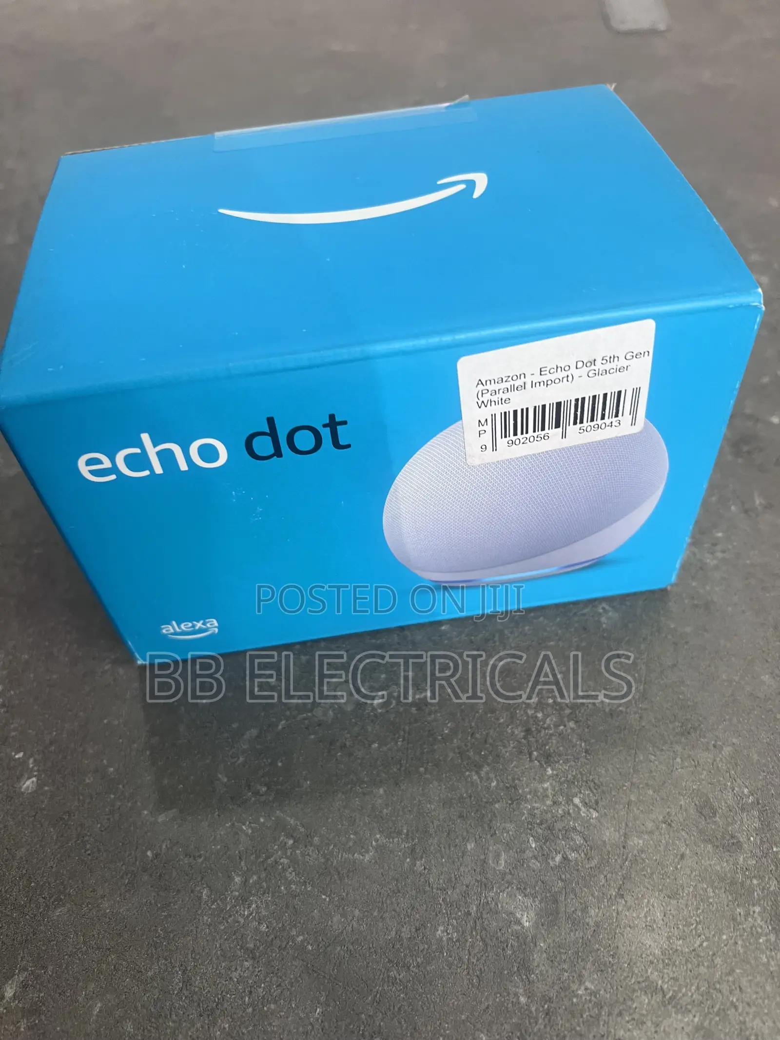 Amazon Echo Dot (5th Gen) – Glacier White ( Alexa)