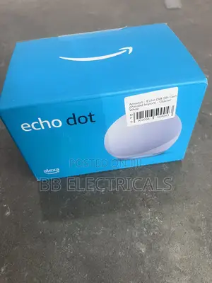Amazon Echo Dot (5th Gen) – Glacier White ( Alexa)