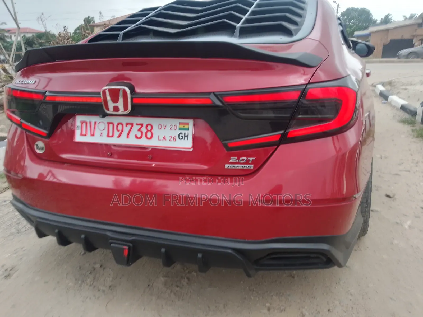 Honda Accord 2018 Red