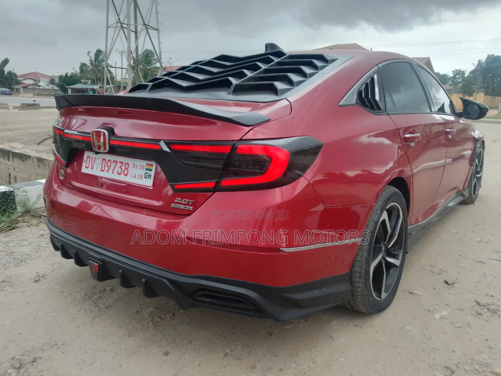 Honda Accord 2018 Red