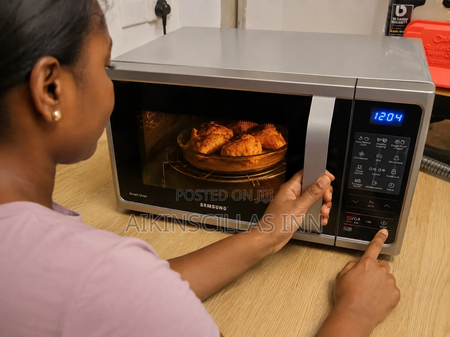 Samsung 28l Smart Conventional Ceramic Microwave Oven With Grill