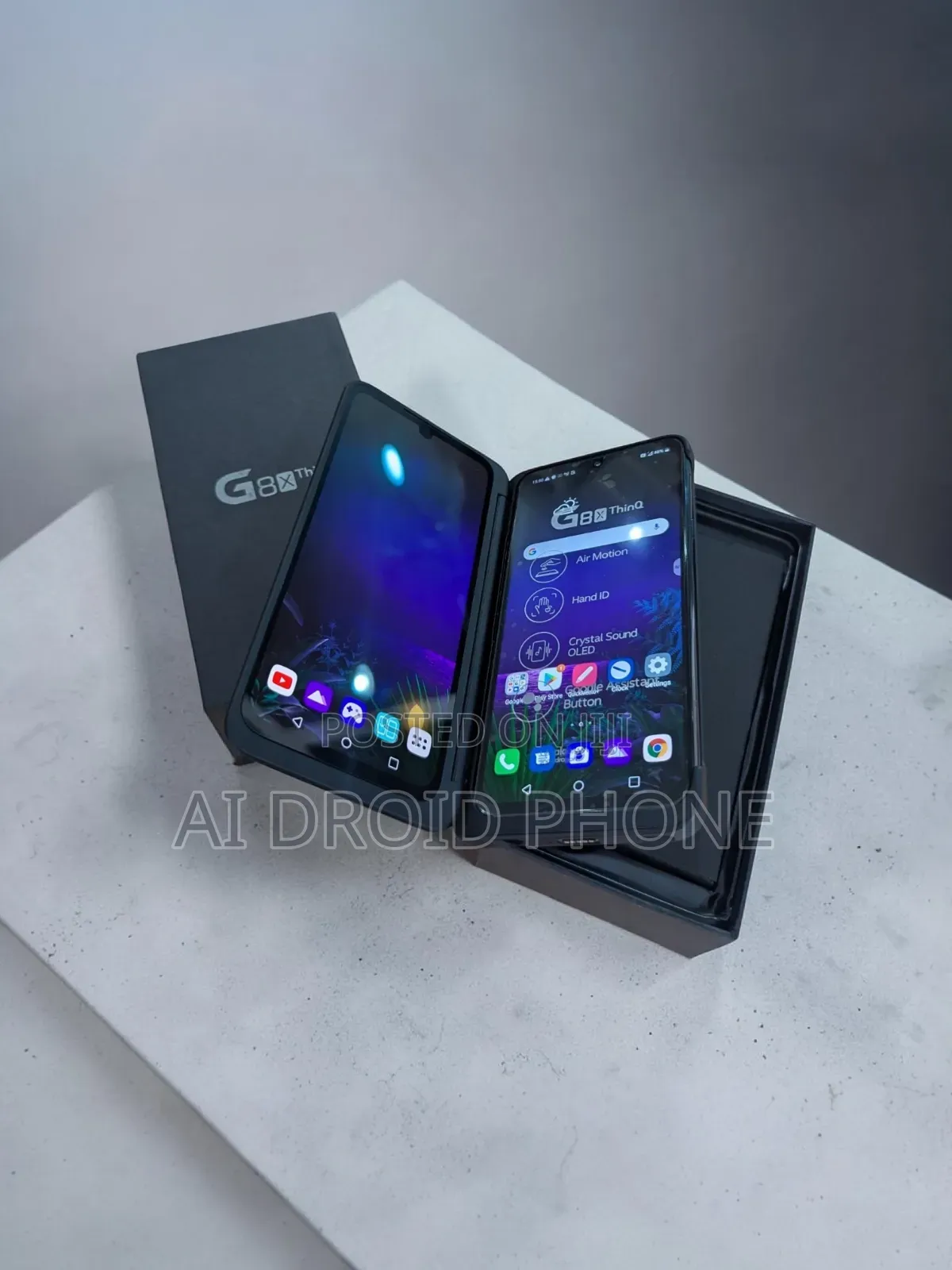 New LG G8X Thinq 128 GB Black
