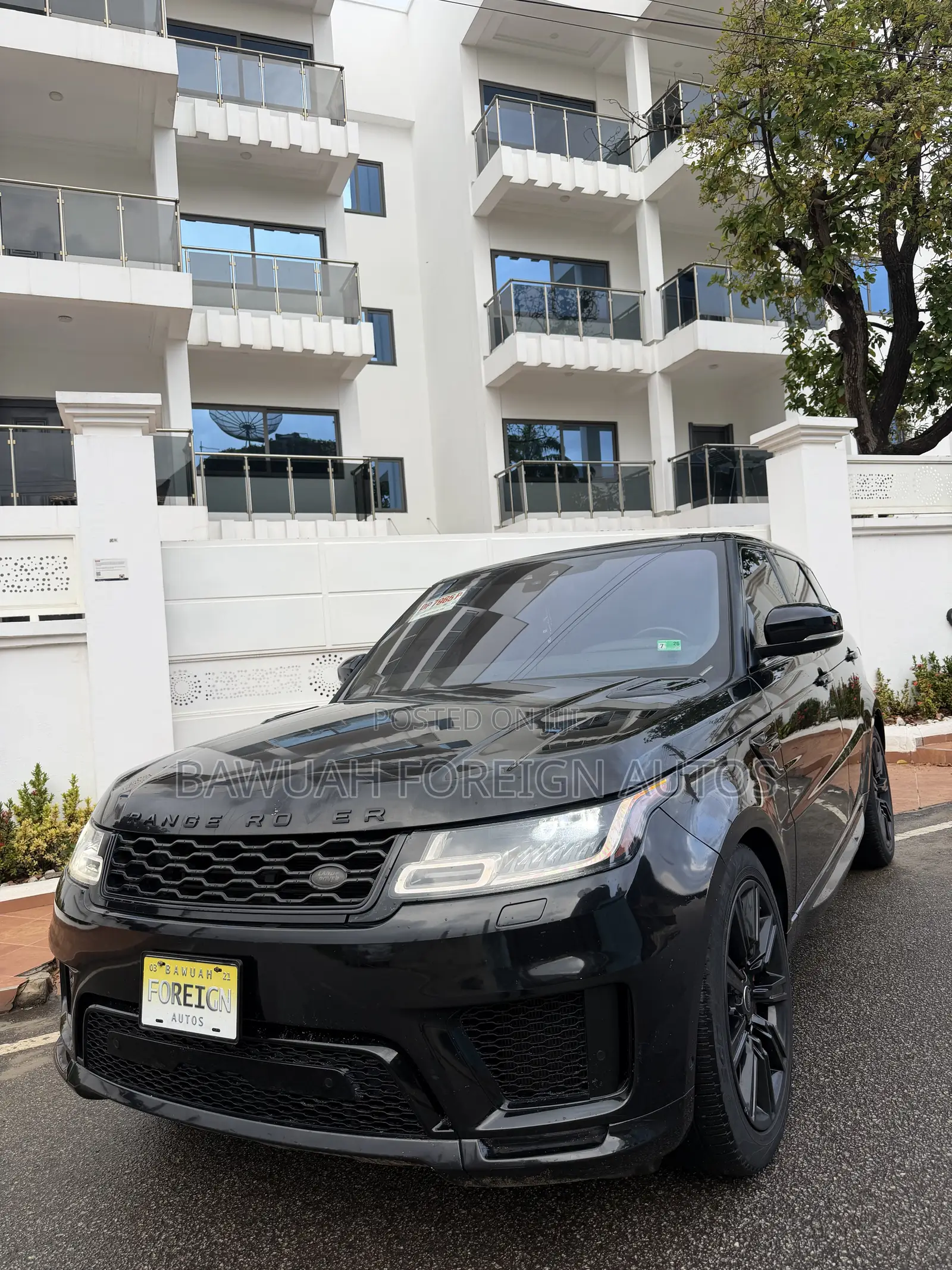 Land Rover Range Rover Sport HSE Dynamic 4x4 2020 Black