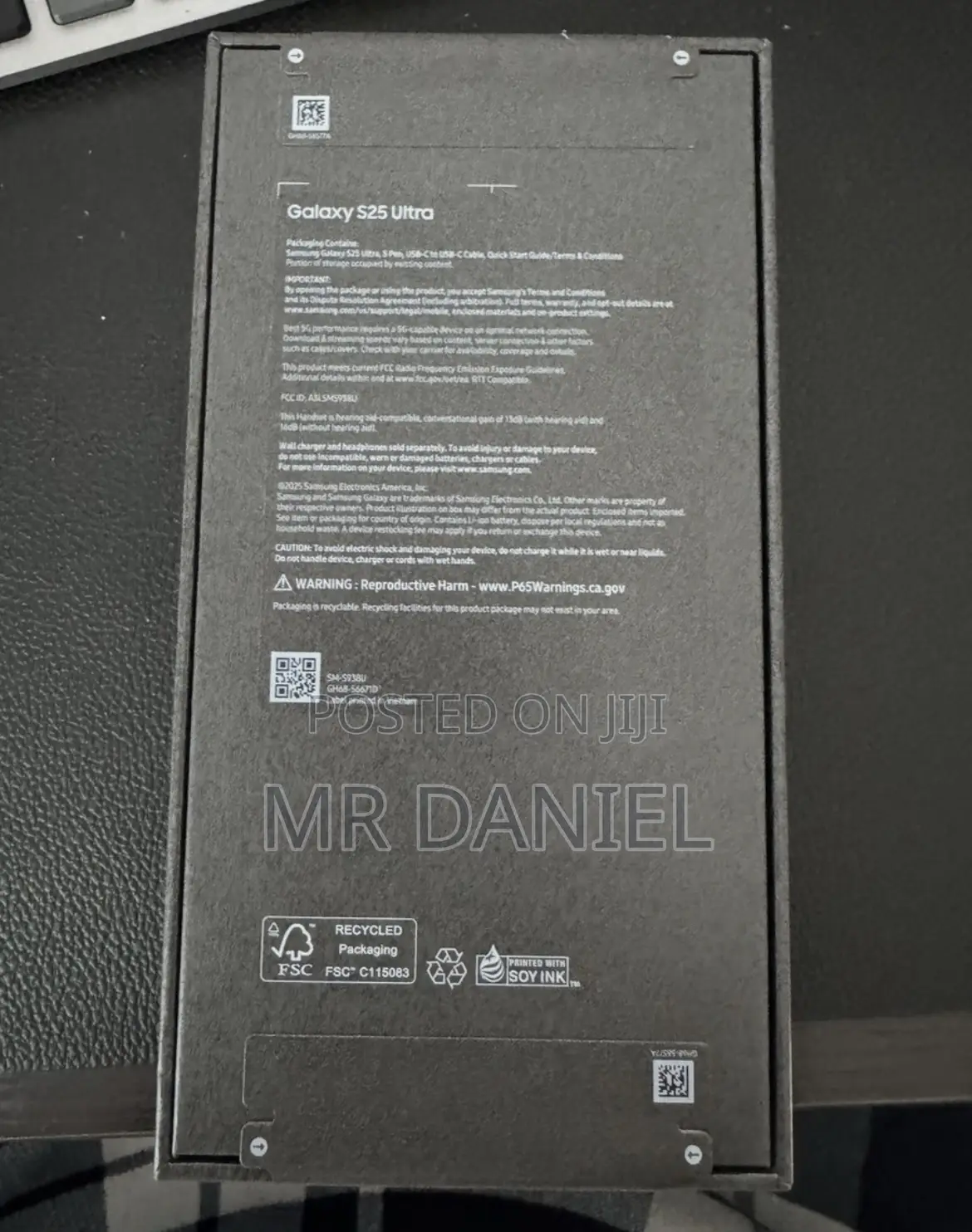 New Samsung Galaxy S25 Ultra 1 TB Gray