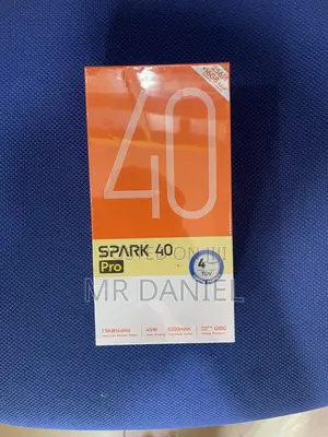 New Tecno Spark 40 Pro+ 256 GB Black