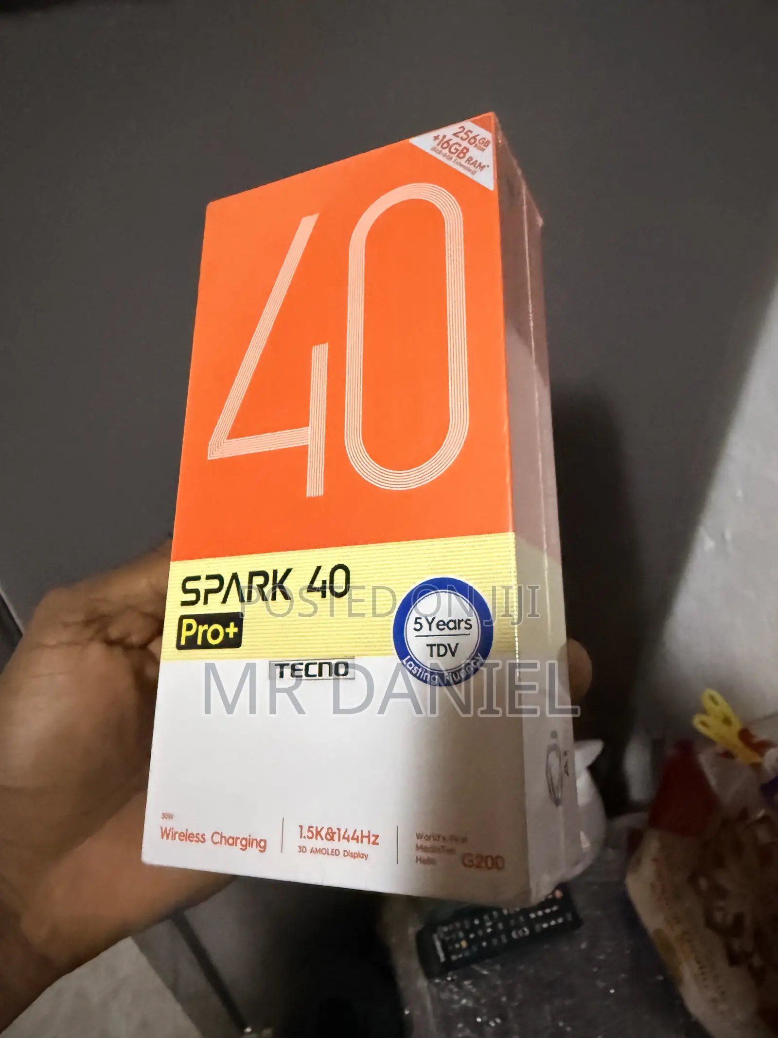 New Tecno Spark 40 Pro+ 256 GB Gray
