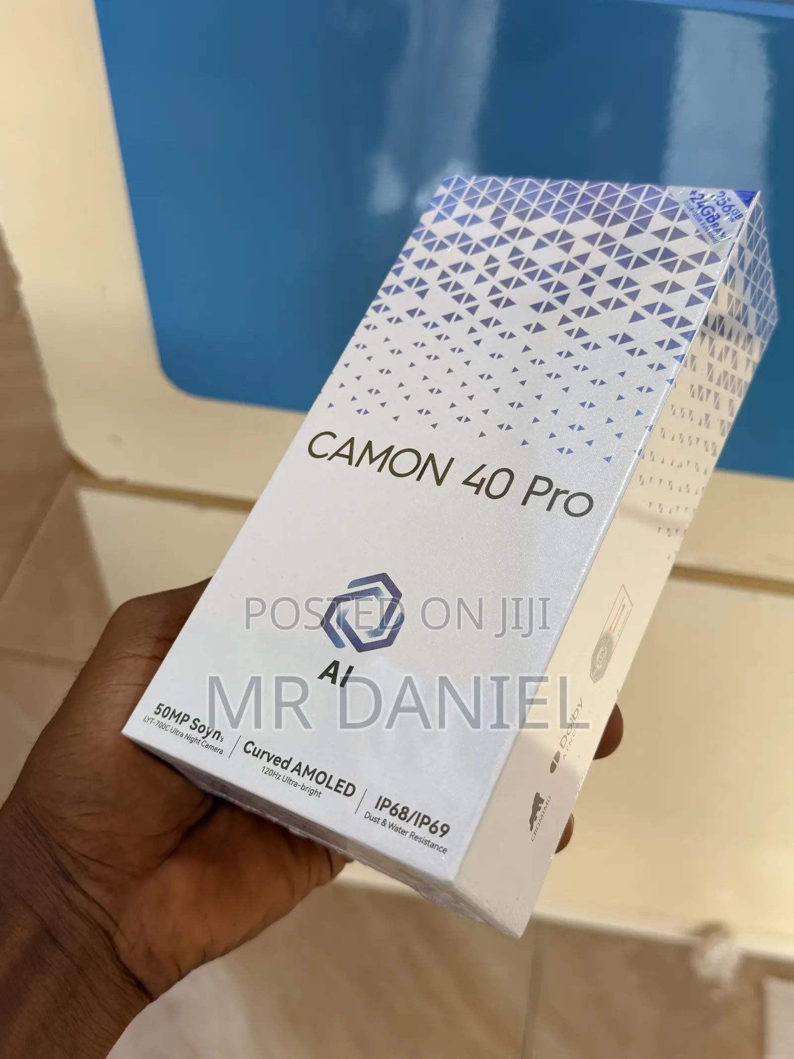 New Tecno Camon 40 Pro 5G 256 GB Gray
