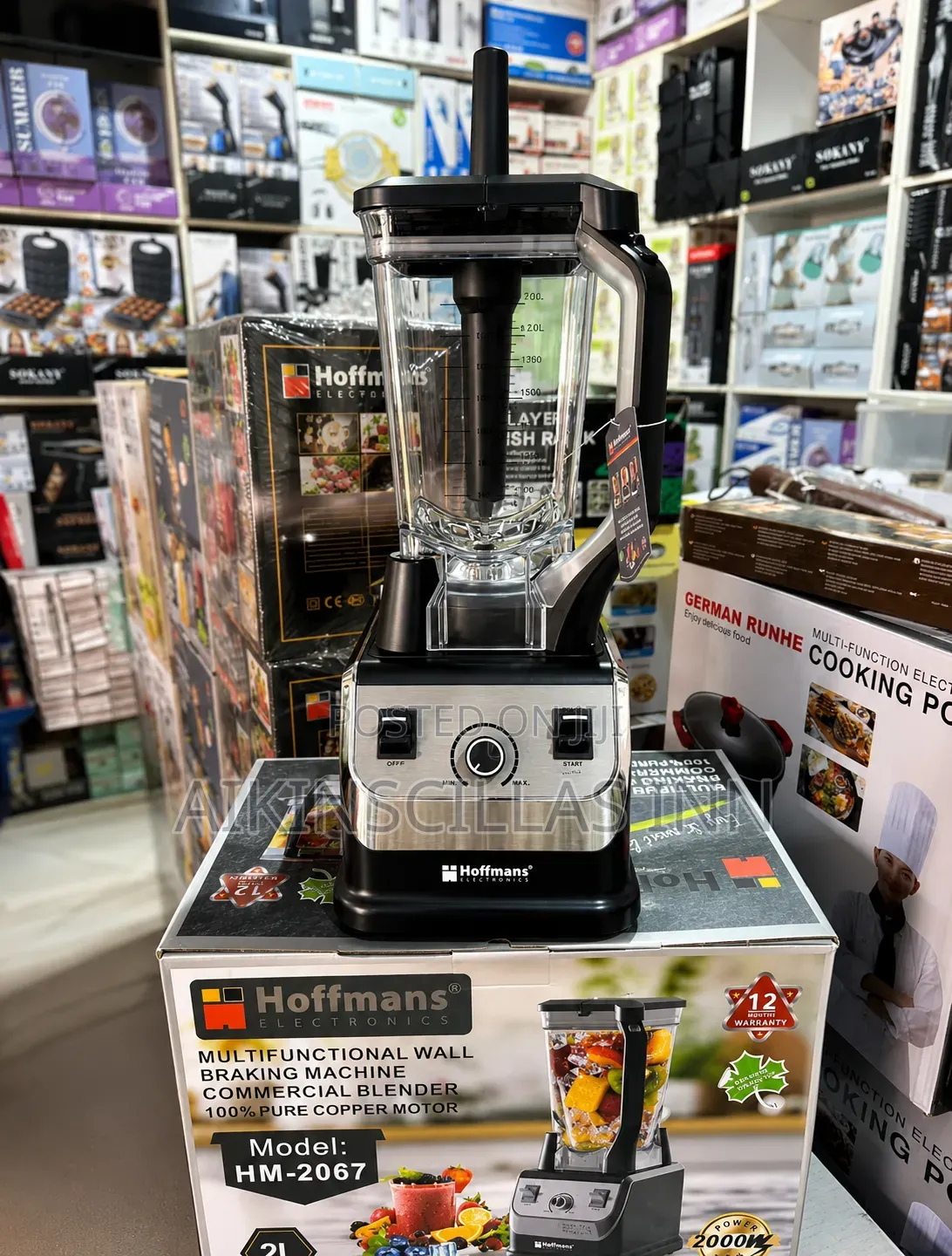 Hoffman 100% Copper Multifunctional Commercial Blender