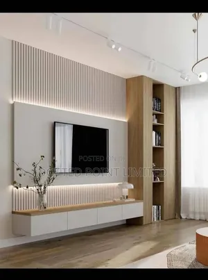 Tv Unit And Kitchen
