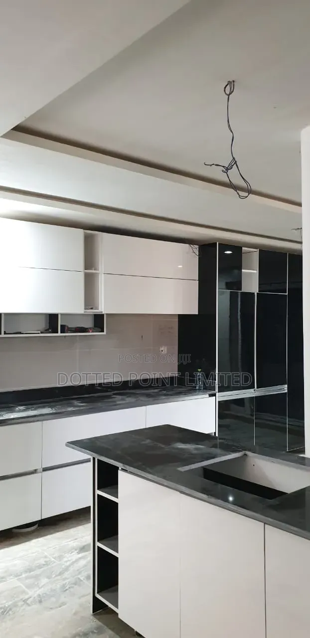 Tv Unit And Kitchen