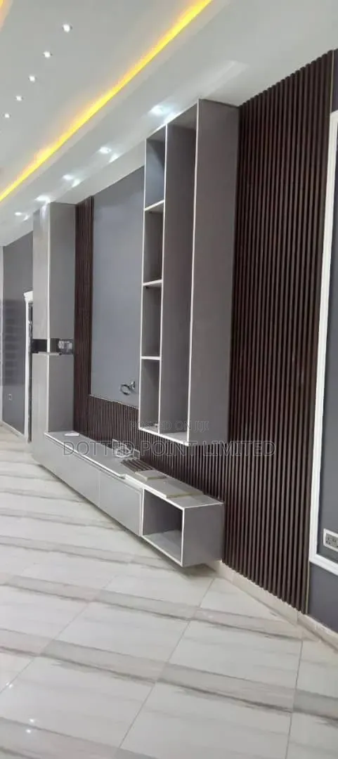 Tv Unit And Kitchen