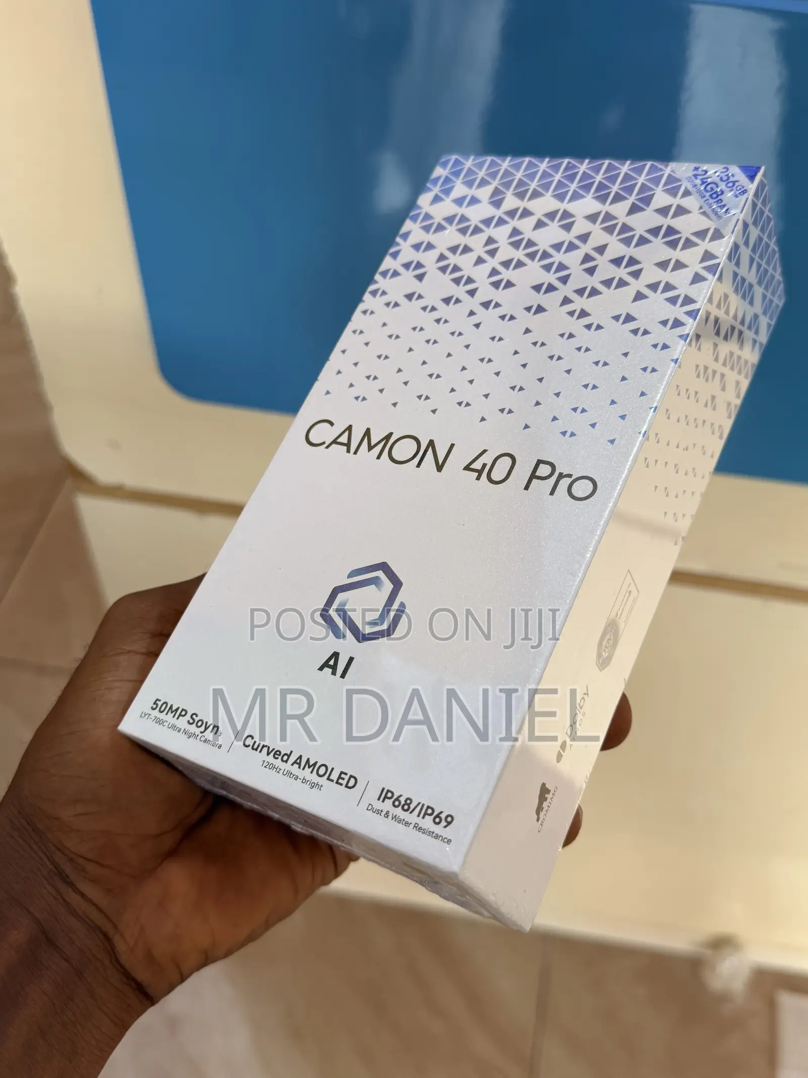 New Tecno Camon 40 Pro 5G 256 GB Blue