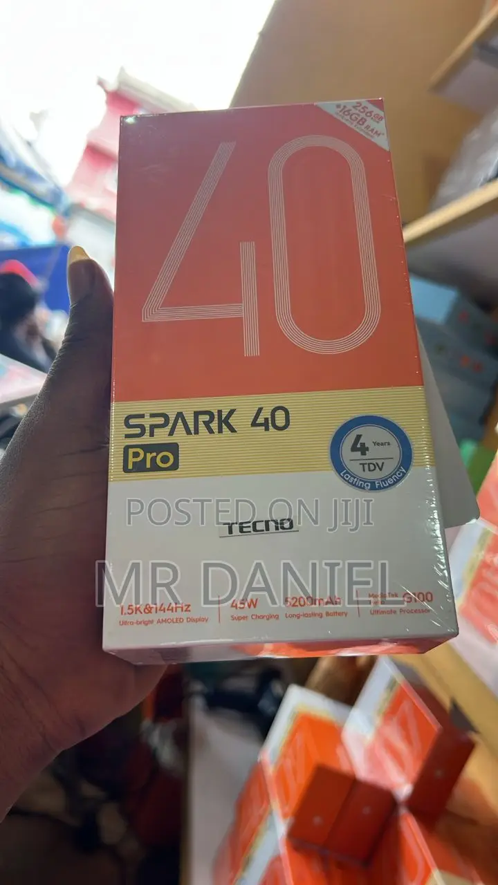 New Tecno Spark 40 Pro+ 256 GB Gray